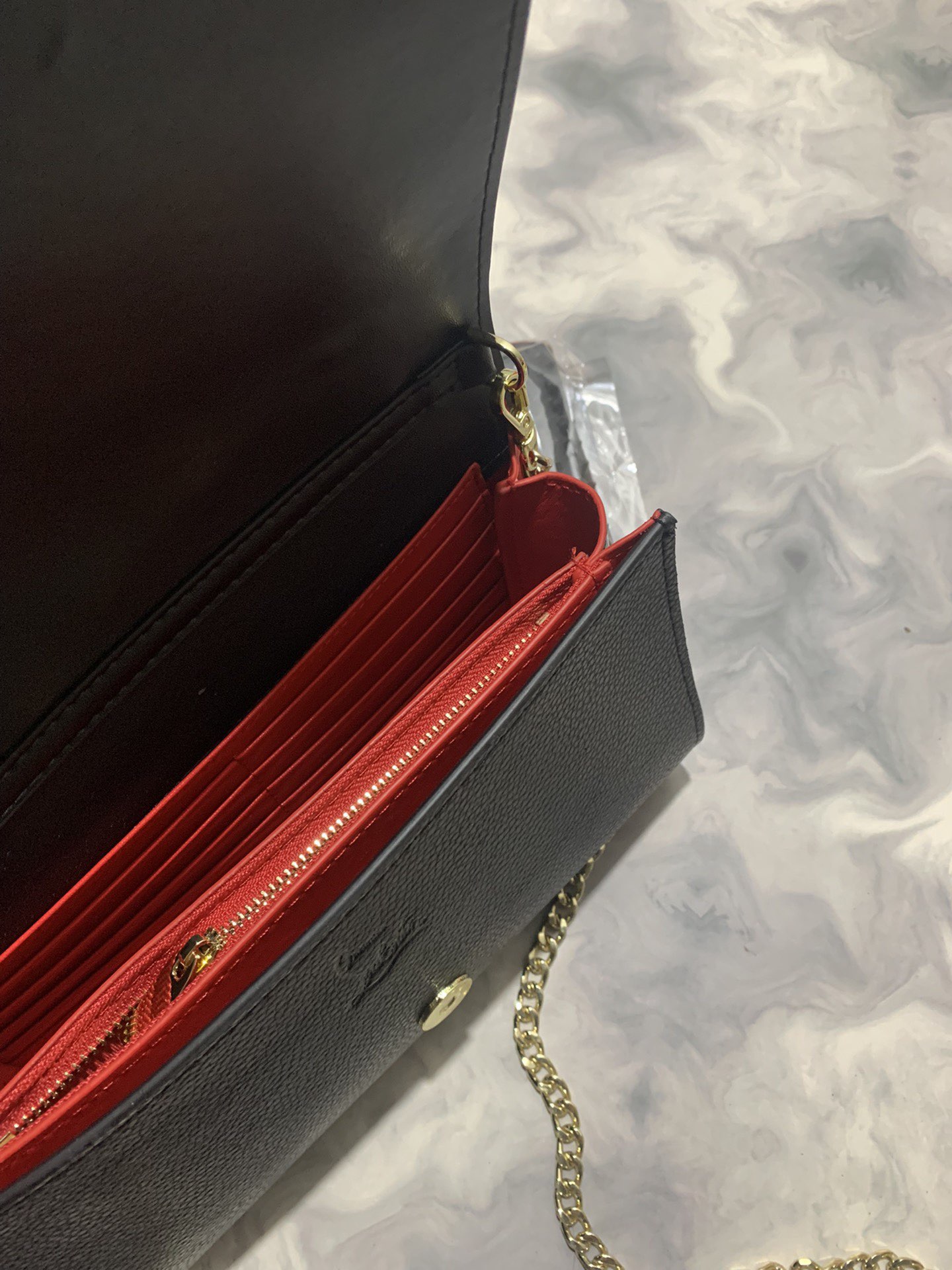 Chr1st1an louboutin bag-14*23*5cm
