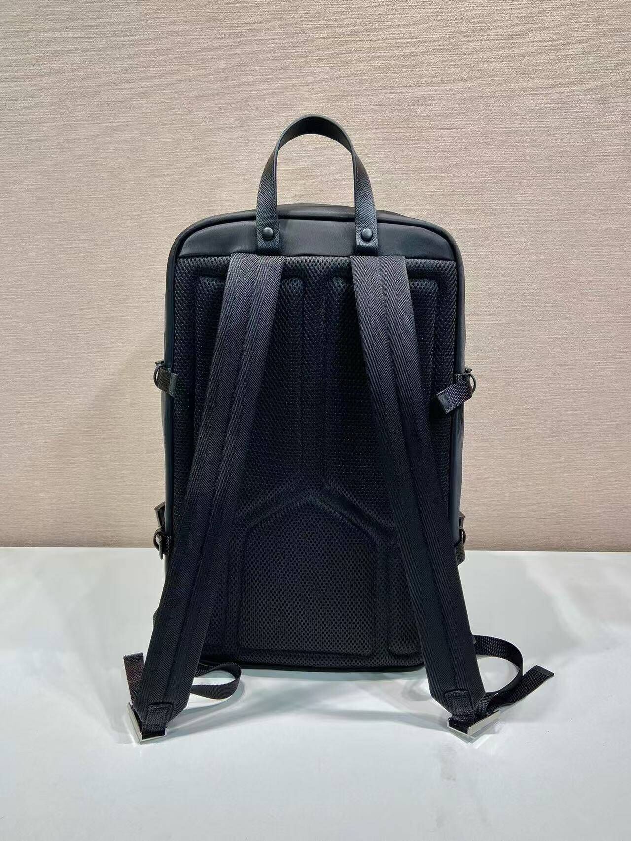 Pra*a saffiano backpack-25.5*21.5*45cm