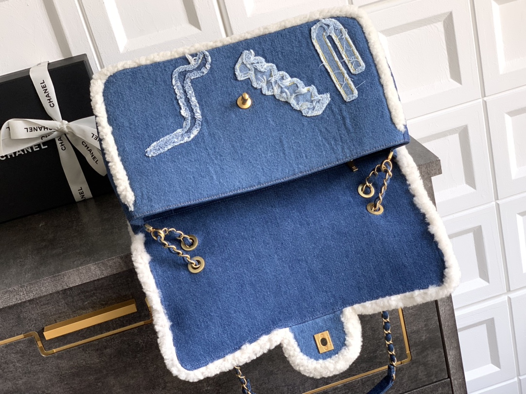 Ch@nel Flap Bag-36CM