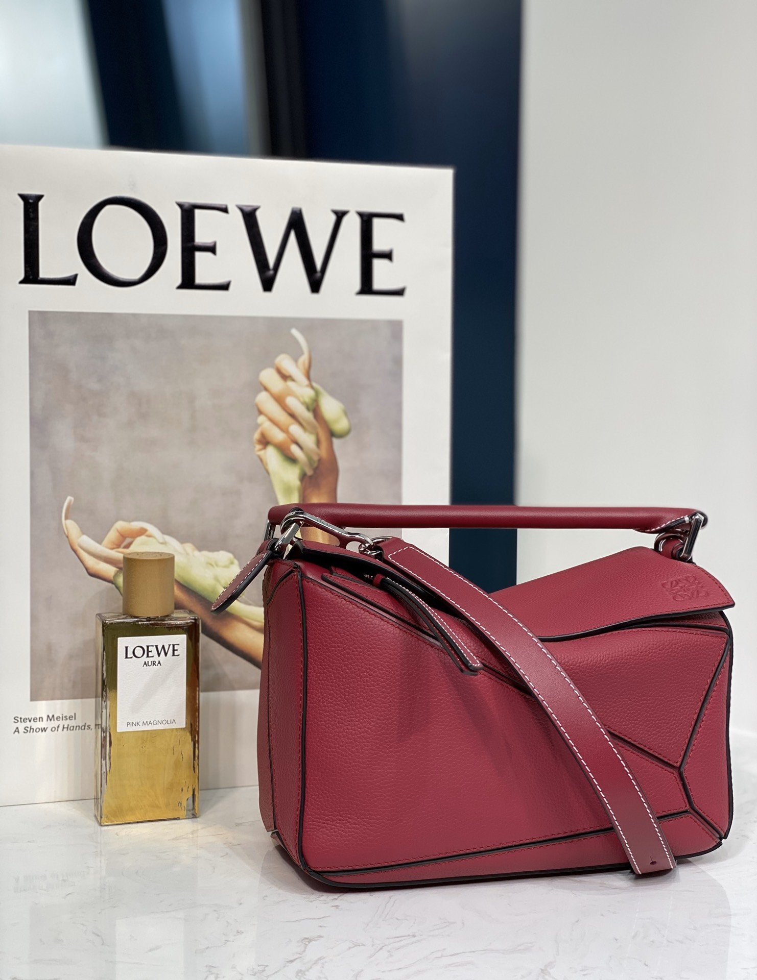 L0ew* puzzle small bag-24*10*14cm