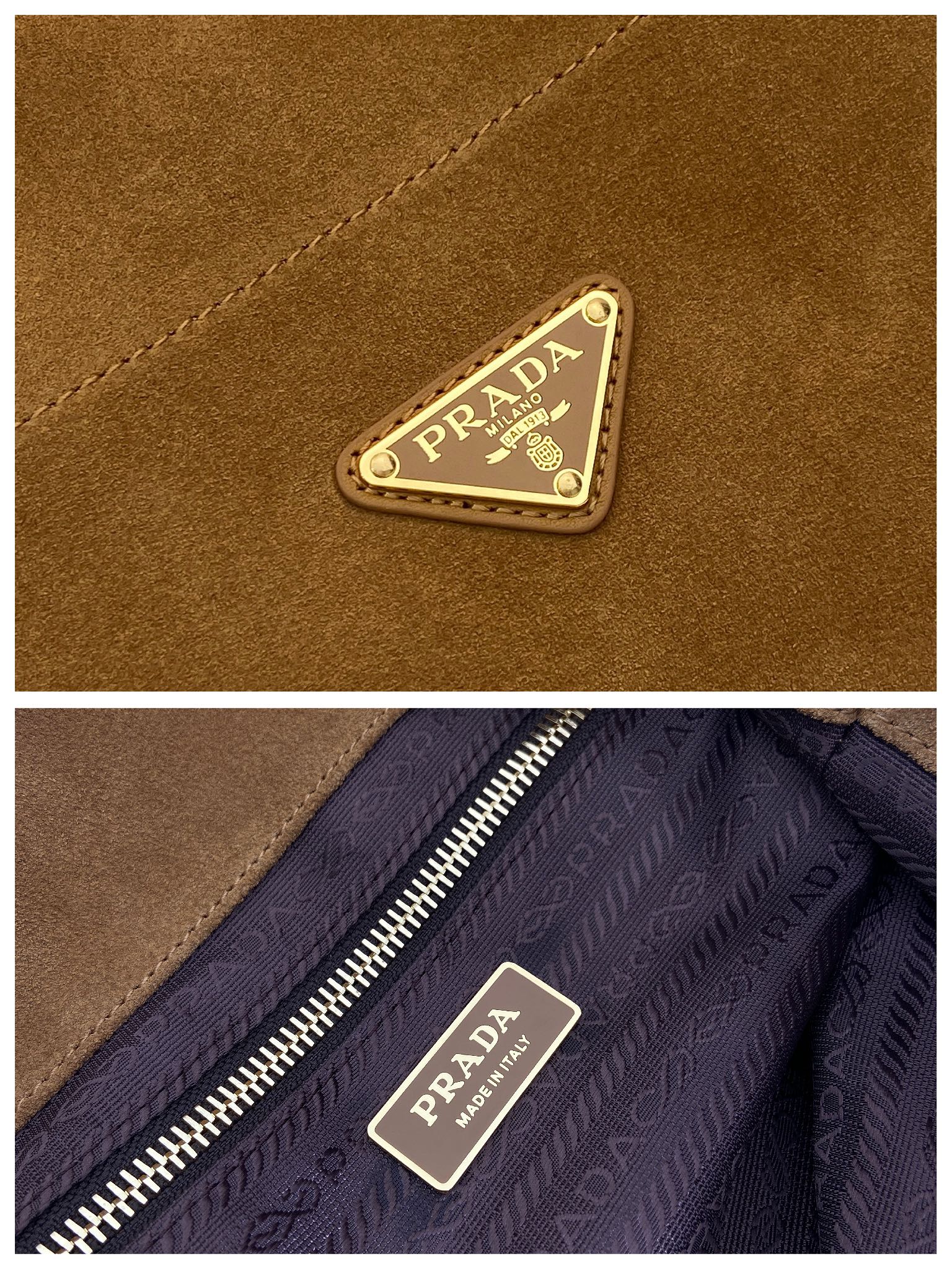 Pra*a re-nylon bucket-1be082-23.5*28*16.5cm