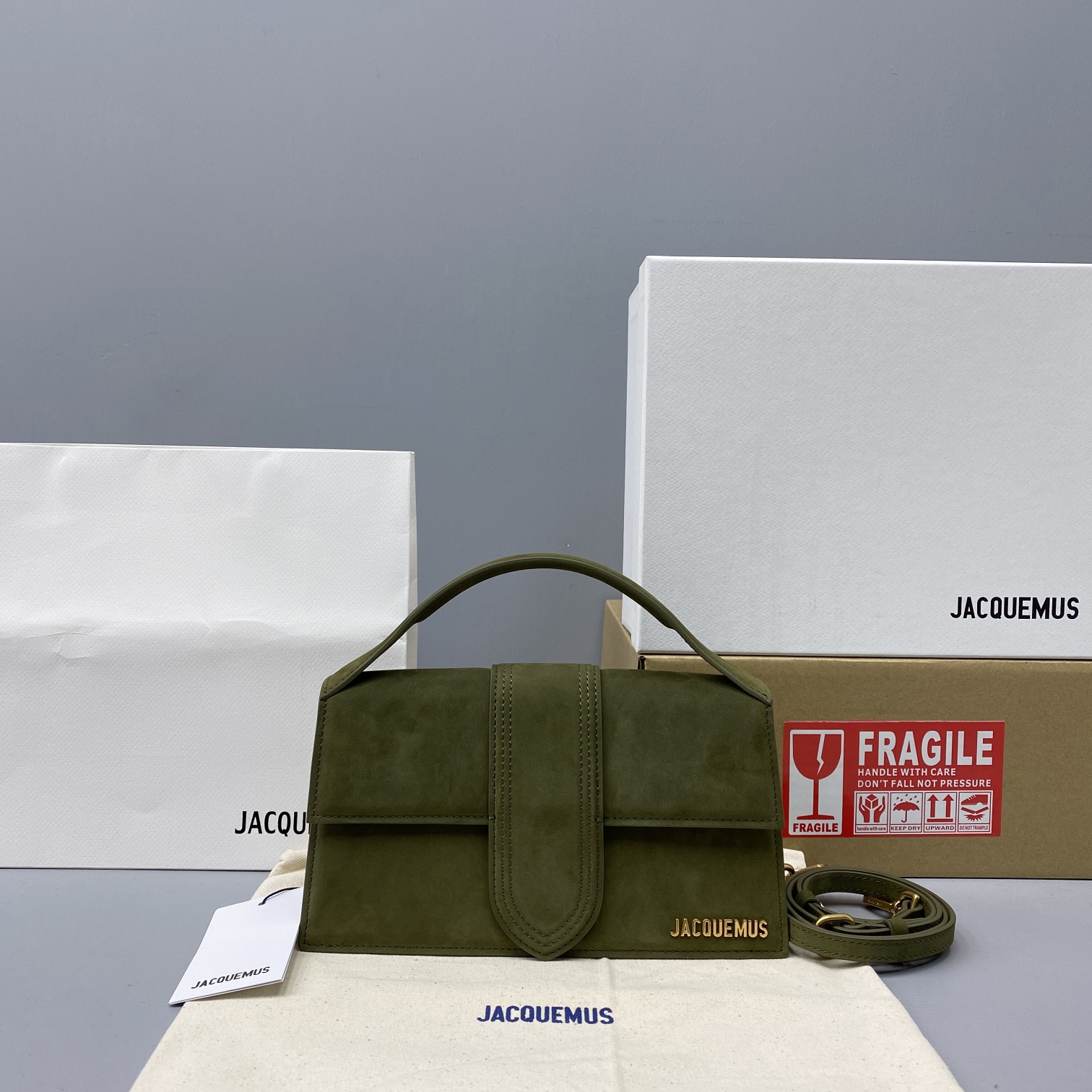 Jacquemus Large Bamnino Bag-24x13x7CM