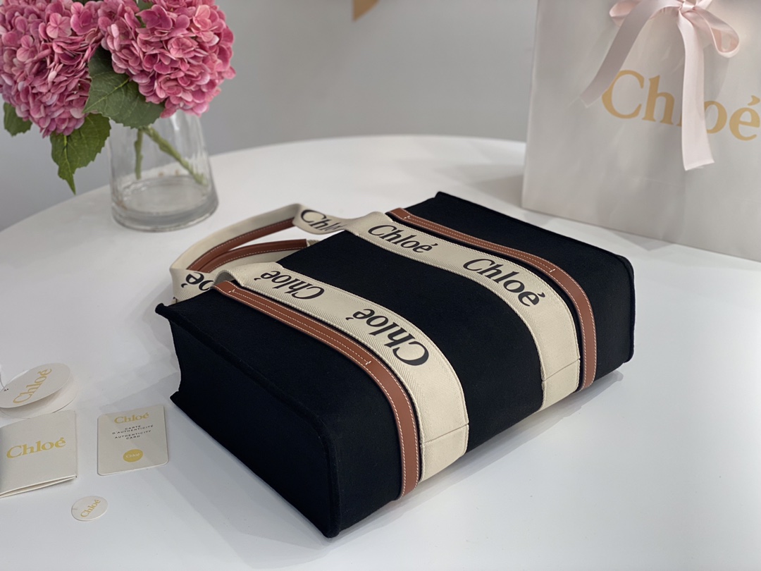 Chloe Woody Tote Bag