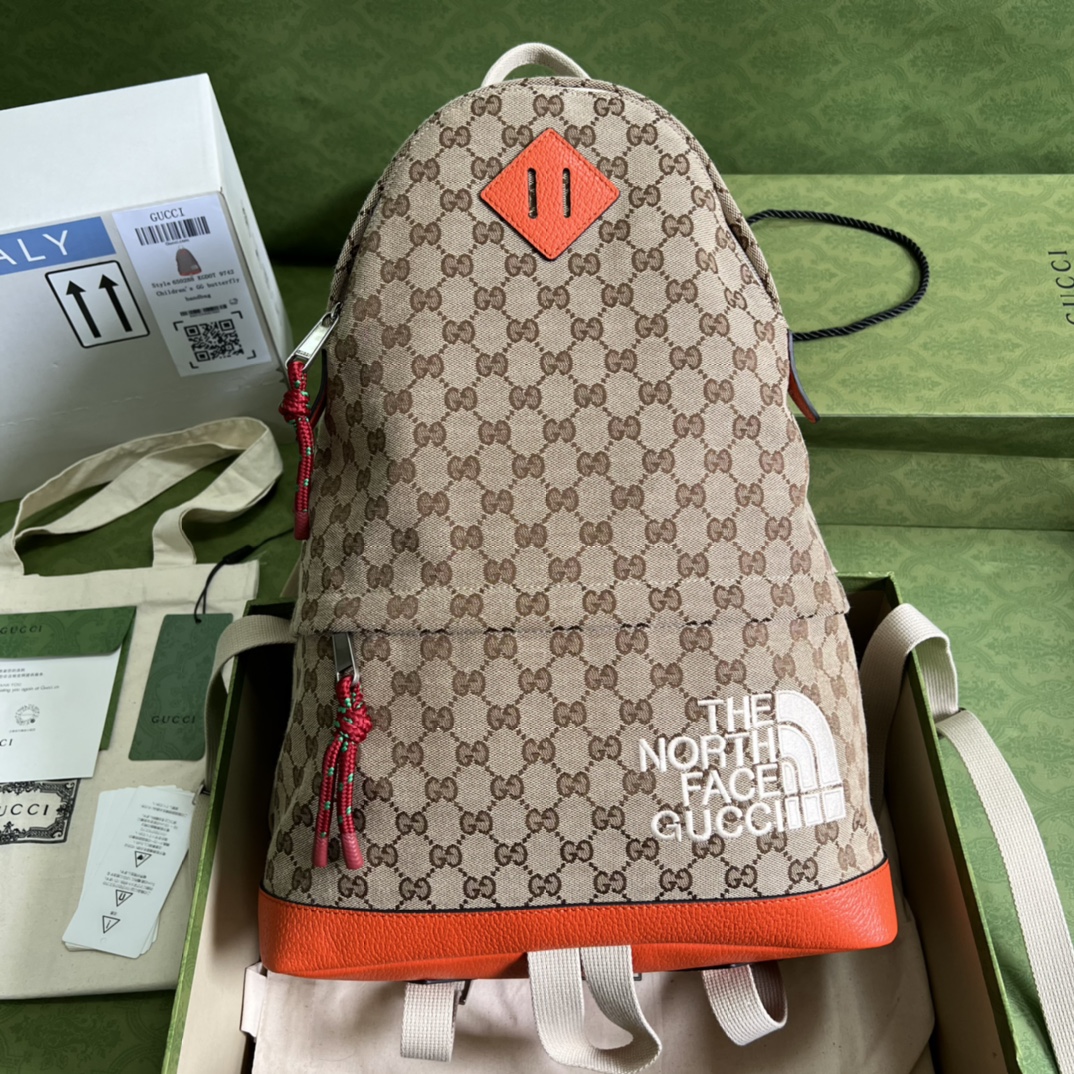 he nor*h F**e x gucc backpack-33*49*13cm