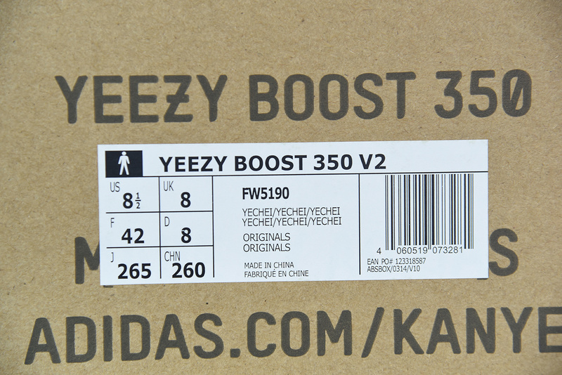 ad*s Y**zy boost 350 v2 non-reflective yecheil fw5190