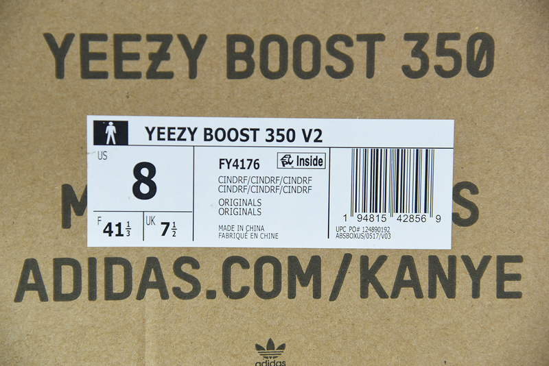 ad*s Y**zy boost 350 v2 cinder reflective fy4176
