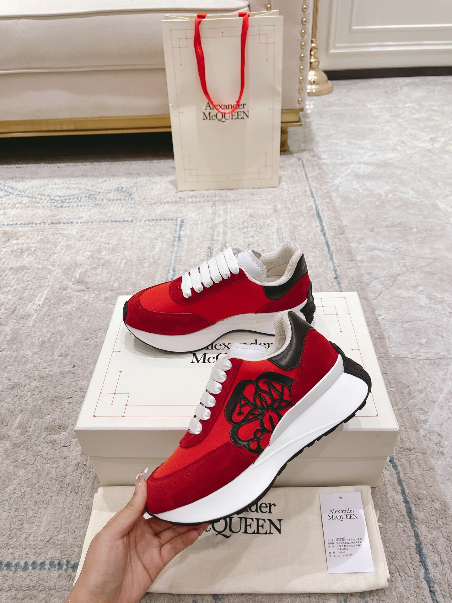 alexander M*Q*en sports shoes