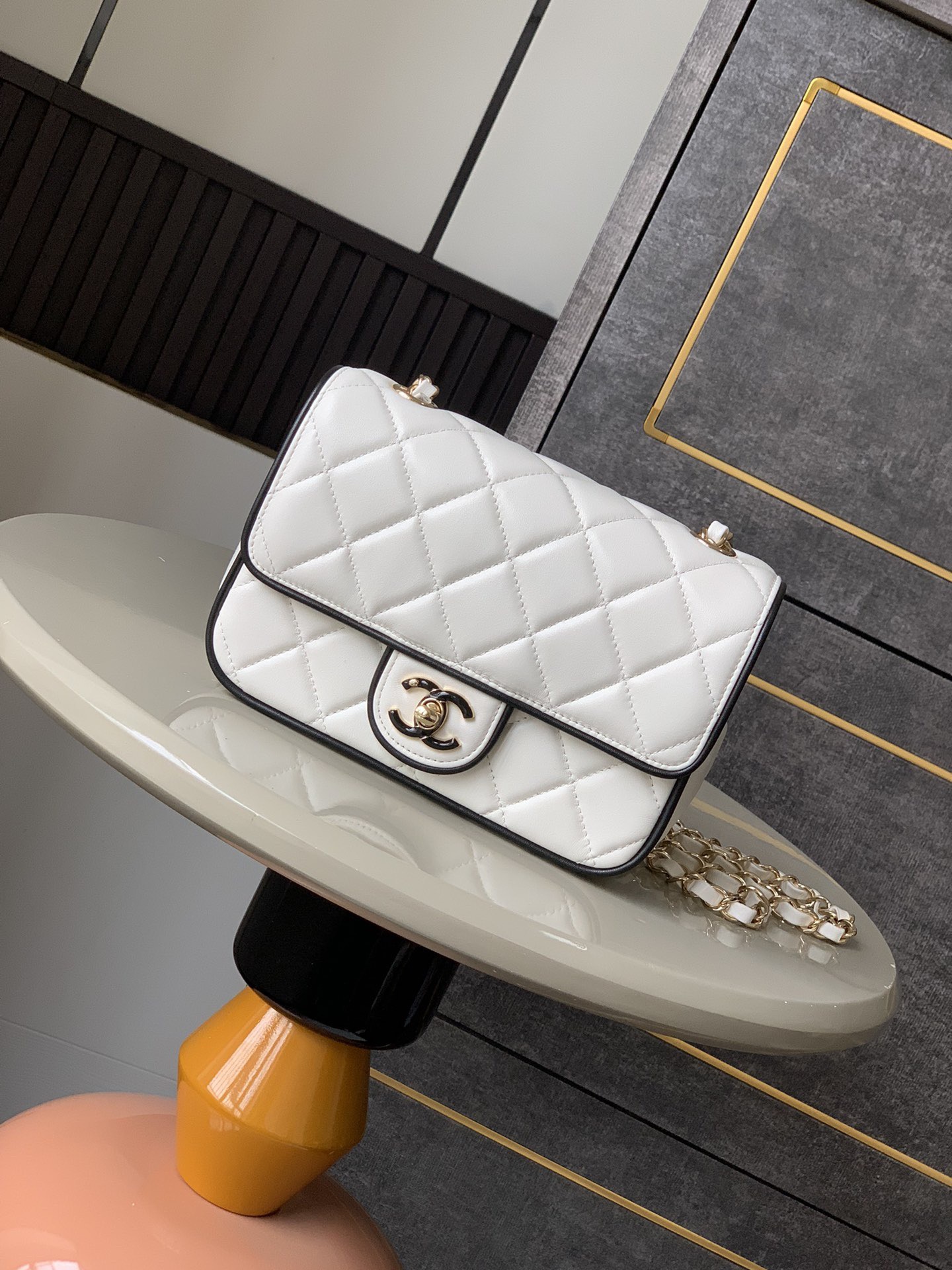 Ch@nel Flap Bag-13.5*19.5*7M