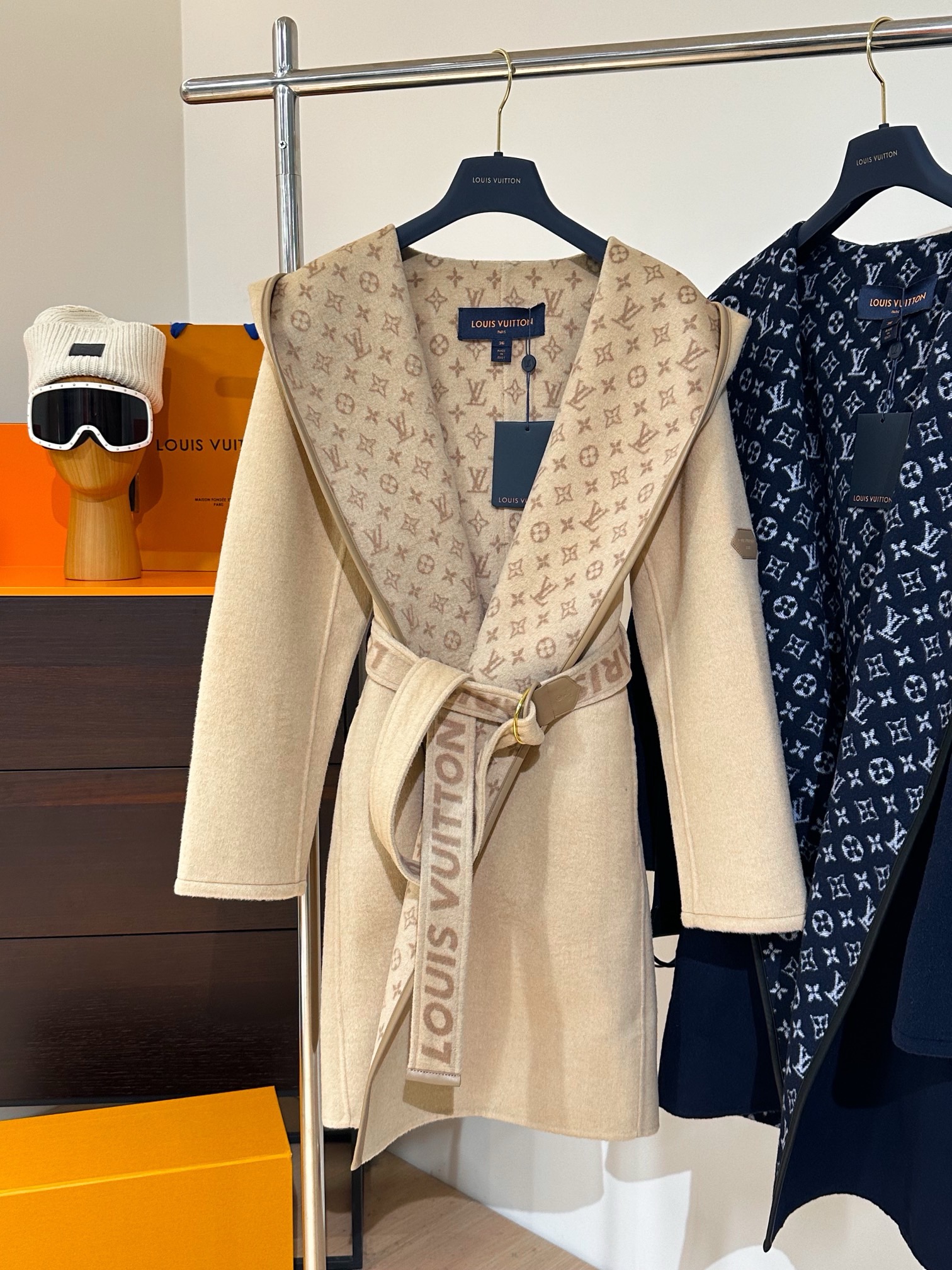 Lou*is Vuitt*on Wool Trench Coat