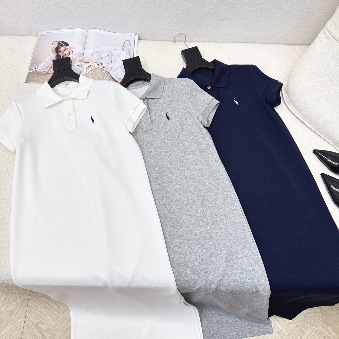 Polo Ralph Lauren Mixed Media Polo Sweater Dress