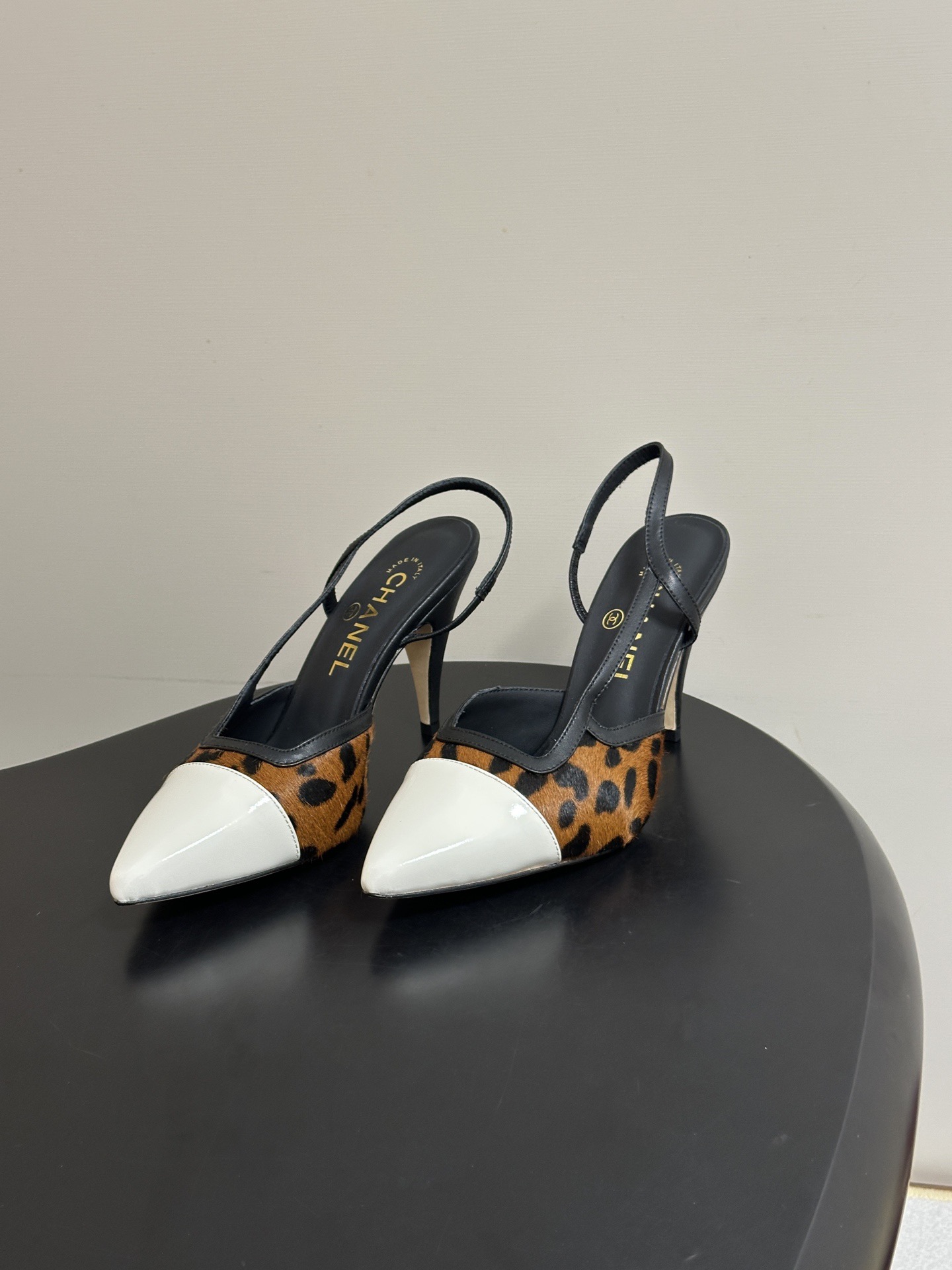 Cha*el 2026SS Slingback Pumps-8.5CM