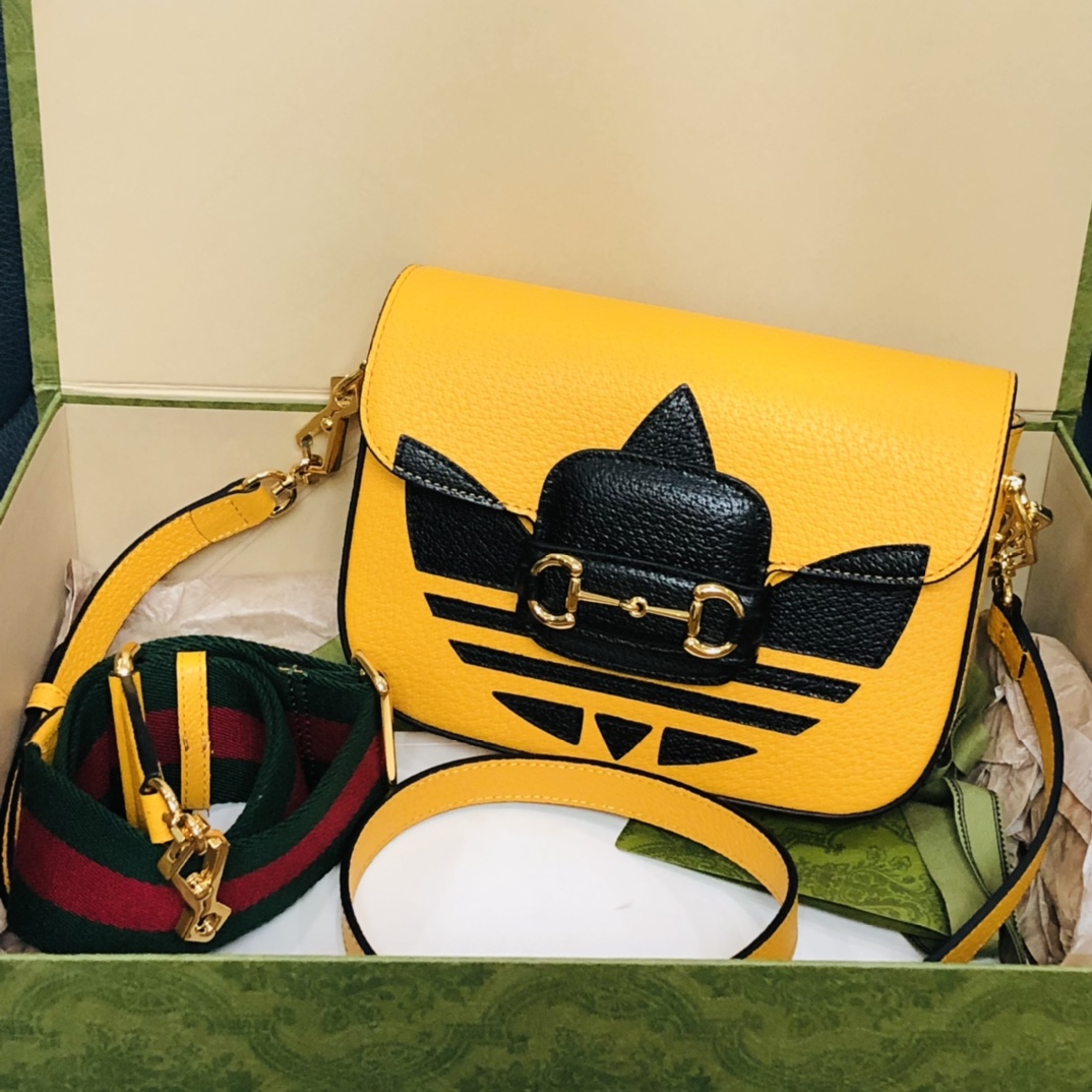 ad*sx G*u*i 1955 horsebit shoulder bag-20.6*14.4*5.1cm