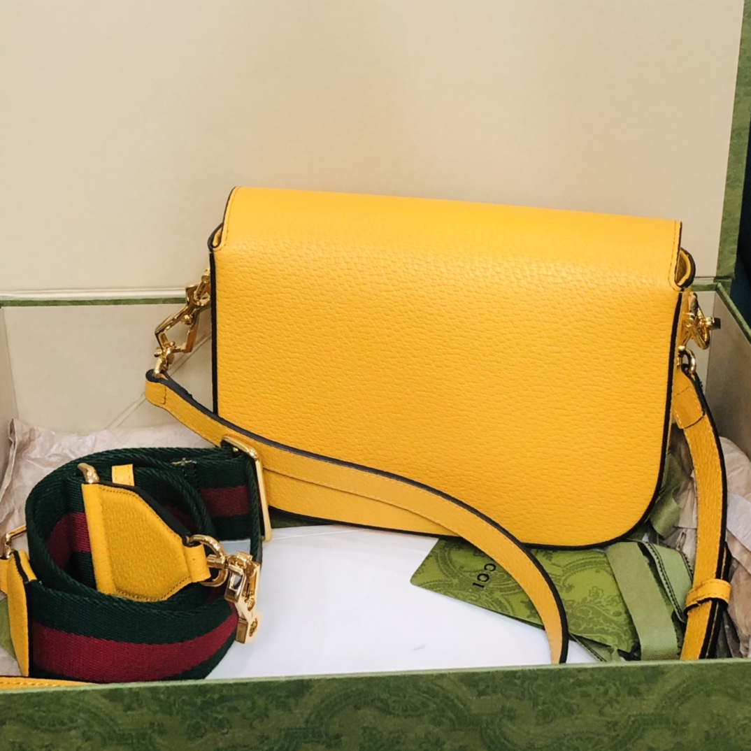 ad*sx G*u*i 1955 horsebit shoulder bag-20.6*14.4*5.1cm