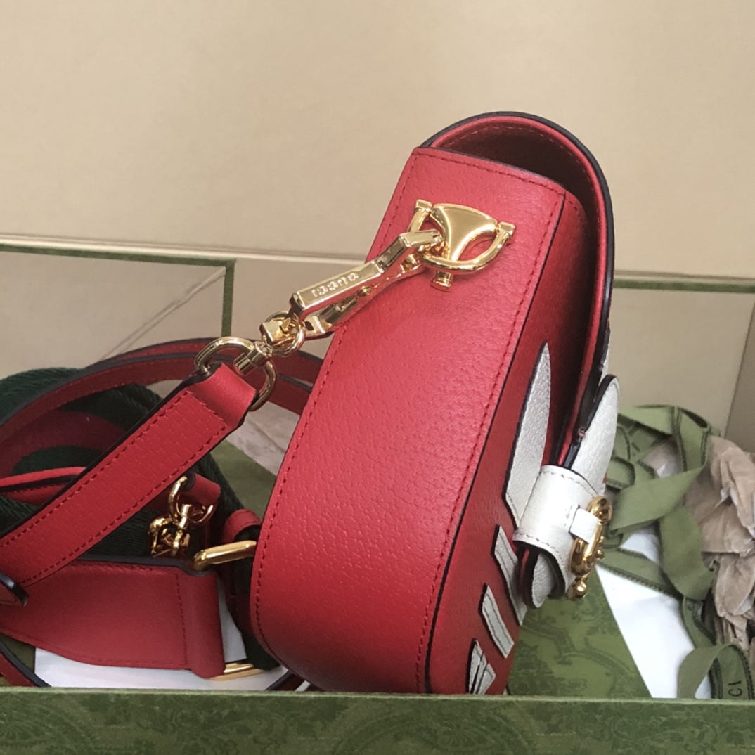 ad*sx G*u*i 1955 horsebit shoulder bag-20.6*14.4*5.1cm