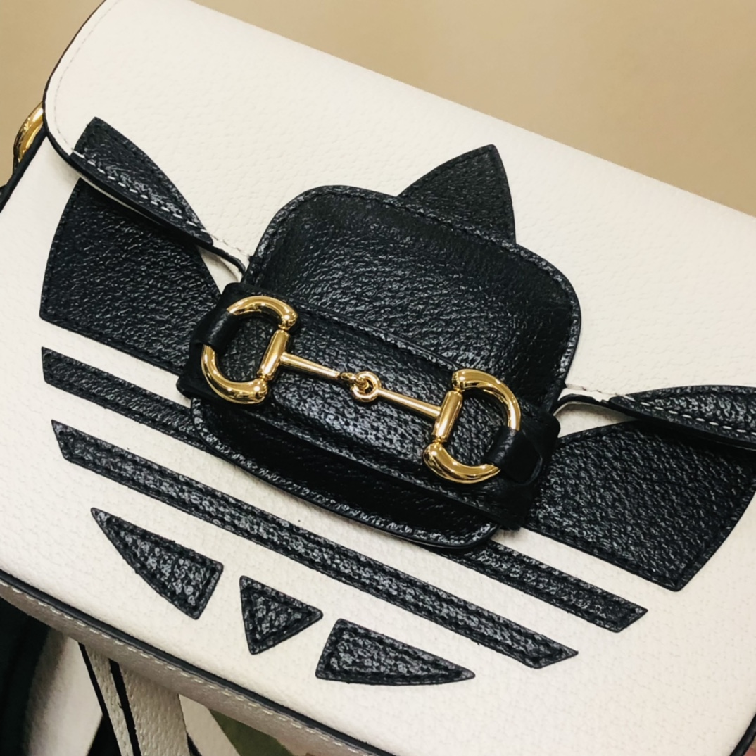 ad*sx G*u*i 1955 horsebit shoulder bag-20.6*14.4*5.1cm