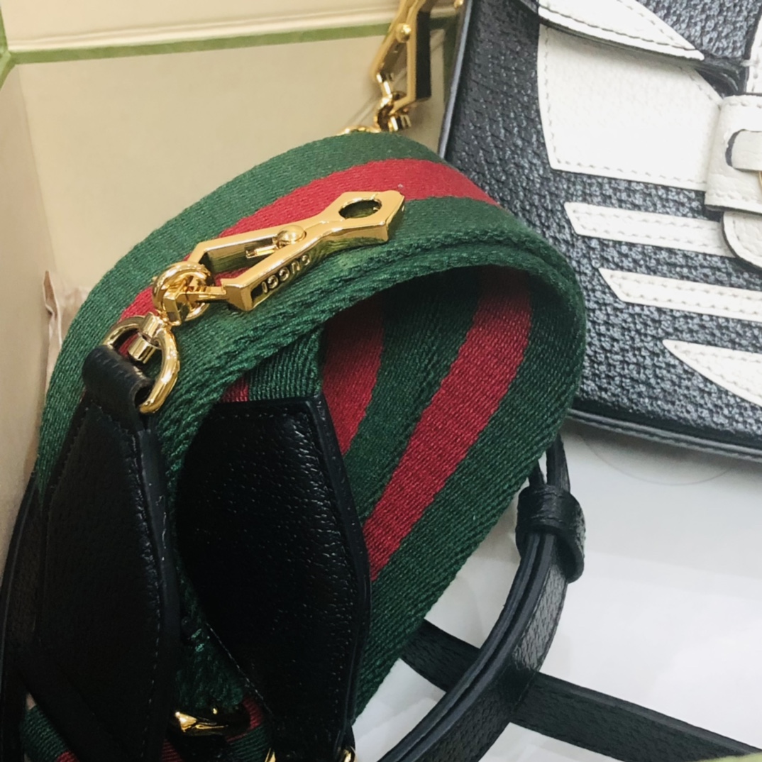 ad*sx G*u*i 1955 horsebit shoulder bag-20.6*14.4*5.1cm