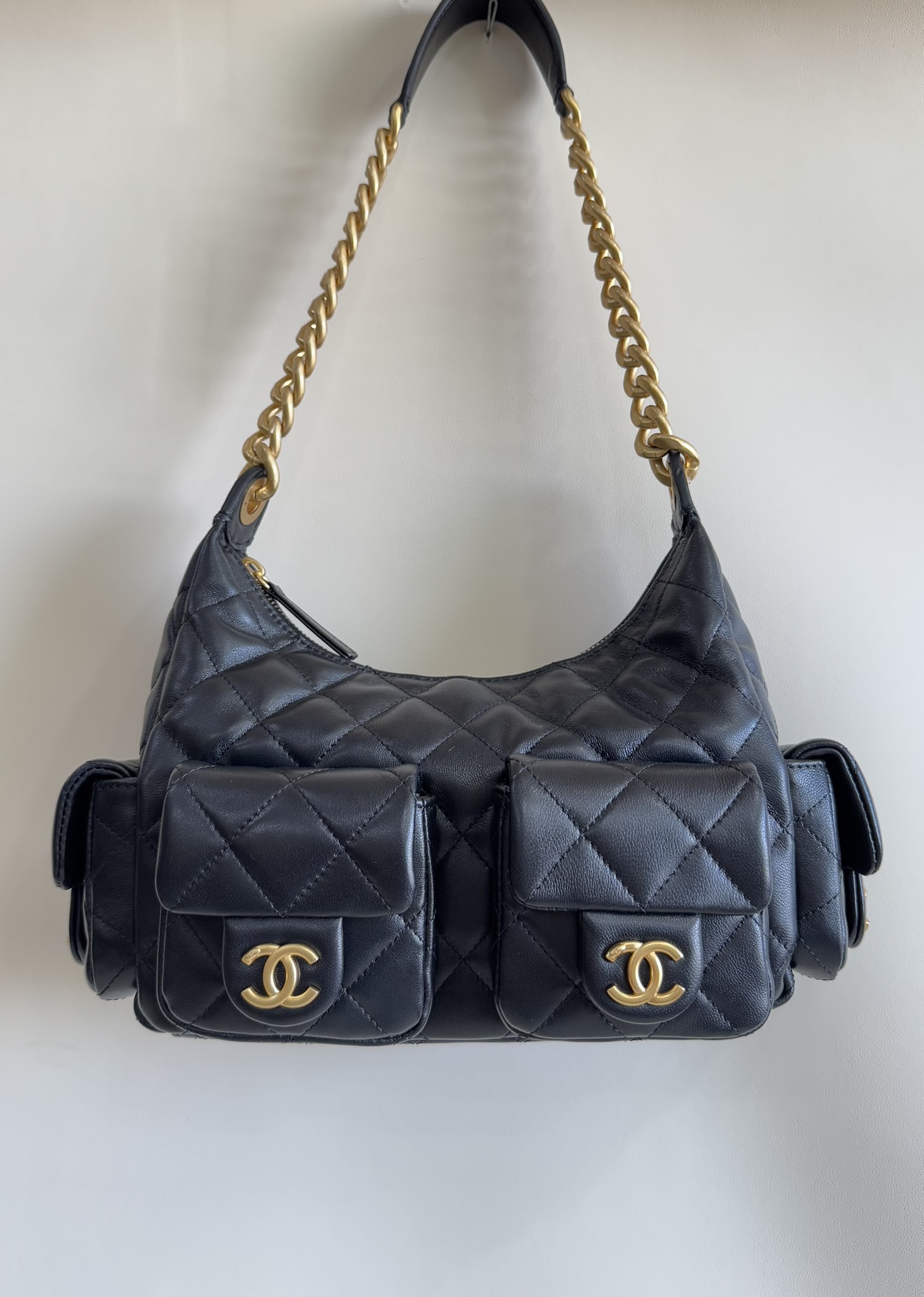 Ch@nel 2025SS Hobo Bag-33*15*30CM