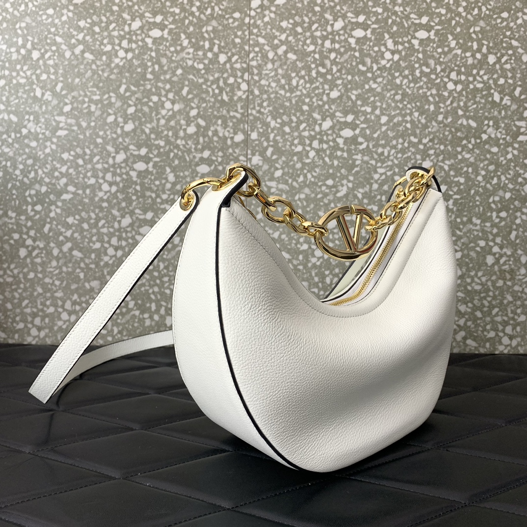 Valentino Garavani Vlogo MoonHobo Tote-29x23x11CM