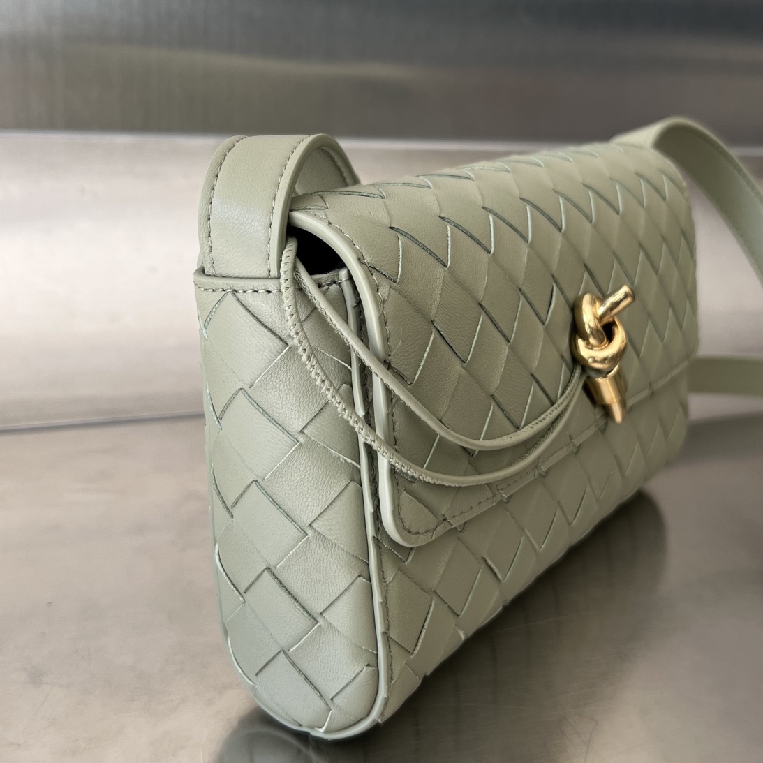 bo*te*ga Ve*ne*ta andiamo crossbody bag-21.5*13.5*4.5cm