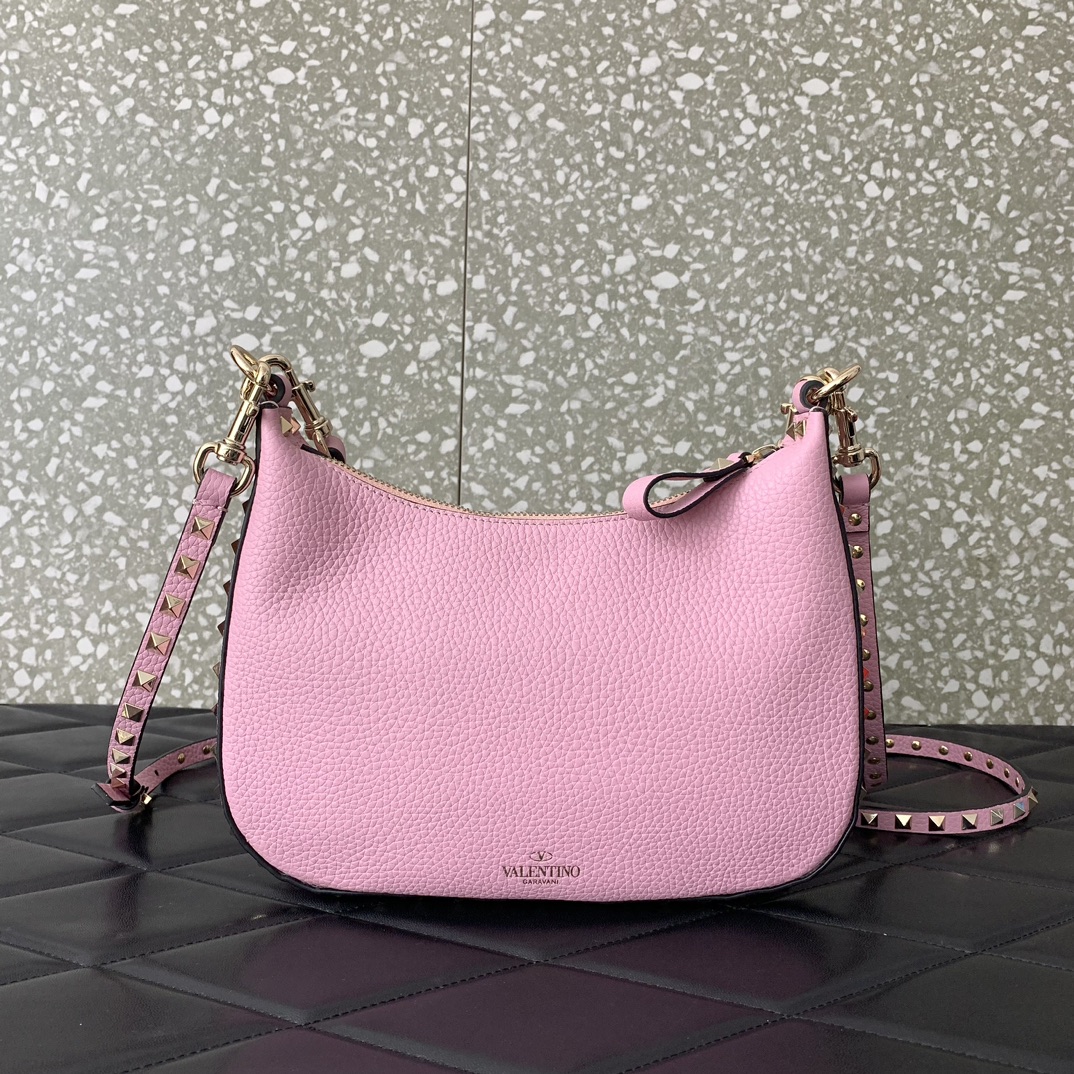 Valentino Garavani Rockstud Hobo Bag-6✖️4✖️16CM