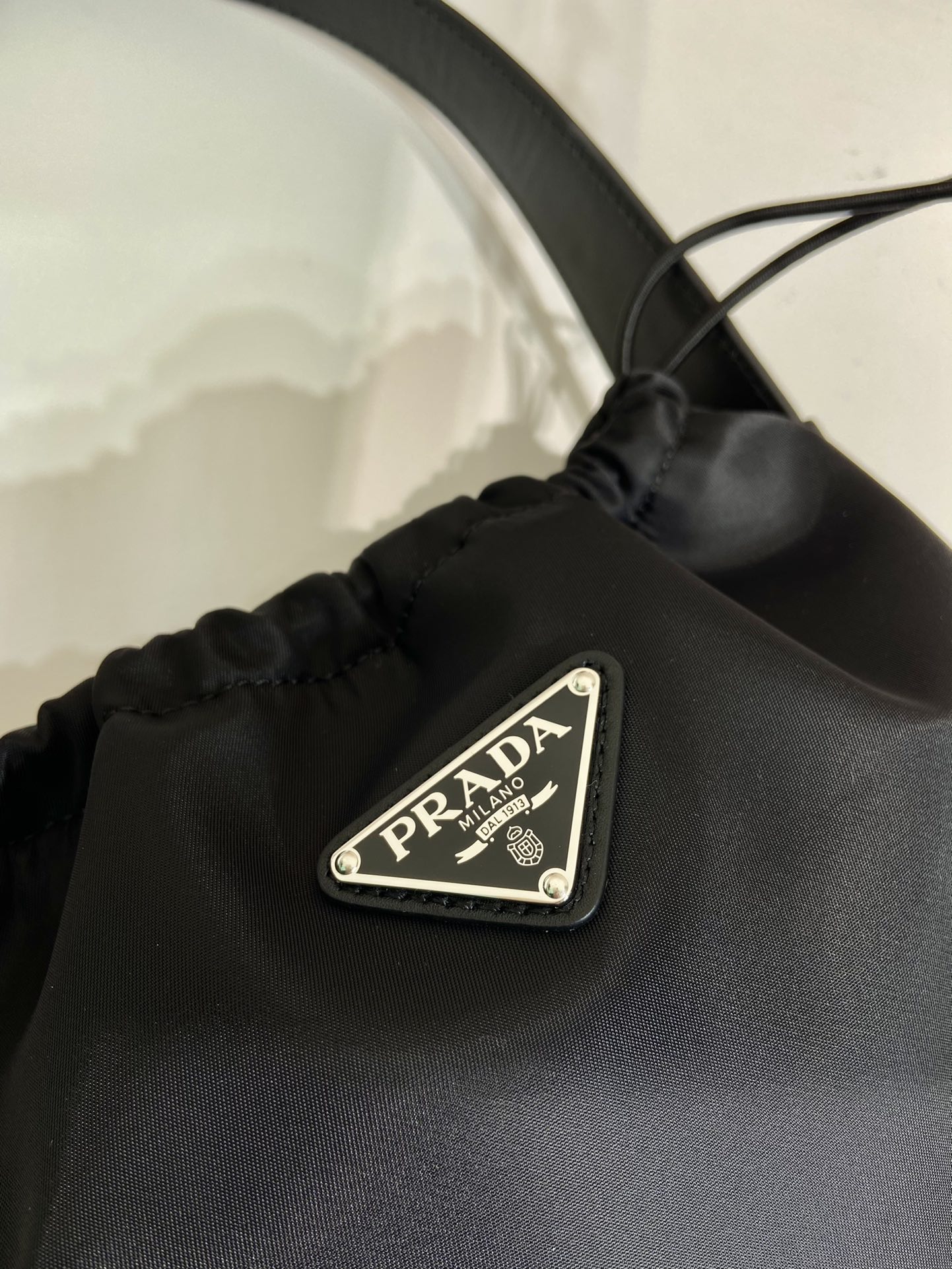 Pra*a b6250 vintage hobo bag-23*18*8cm