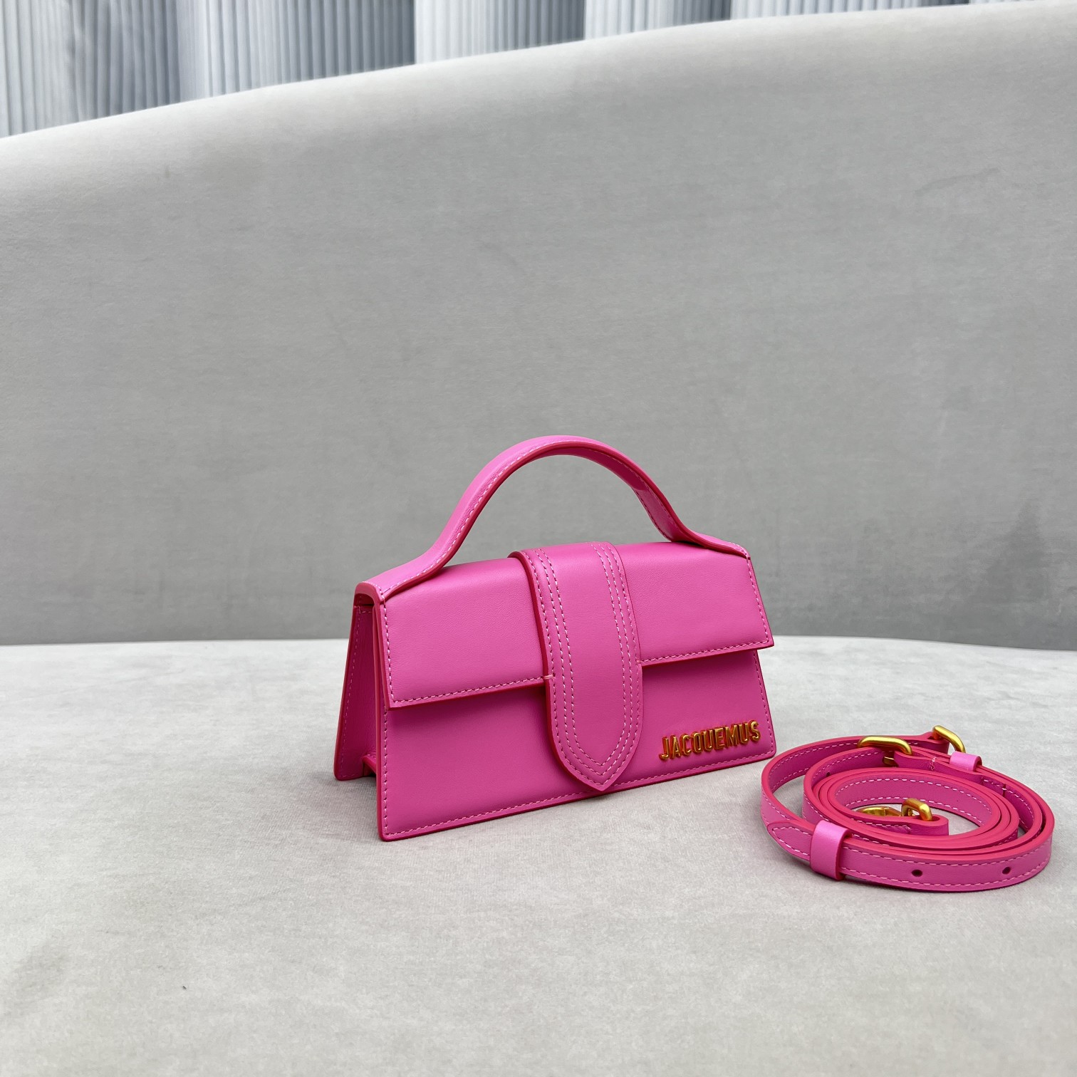 Jacquemus Small Bamnino Bag-18x6x7CM