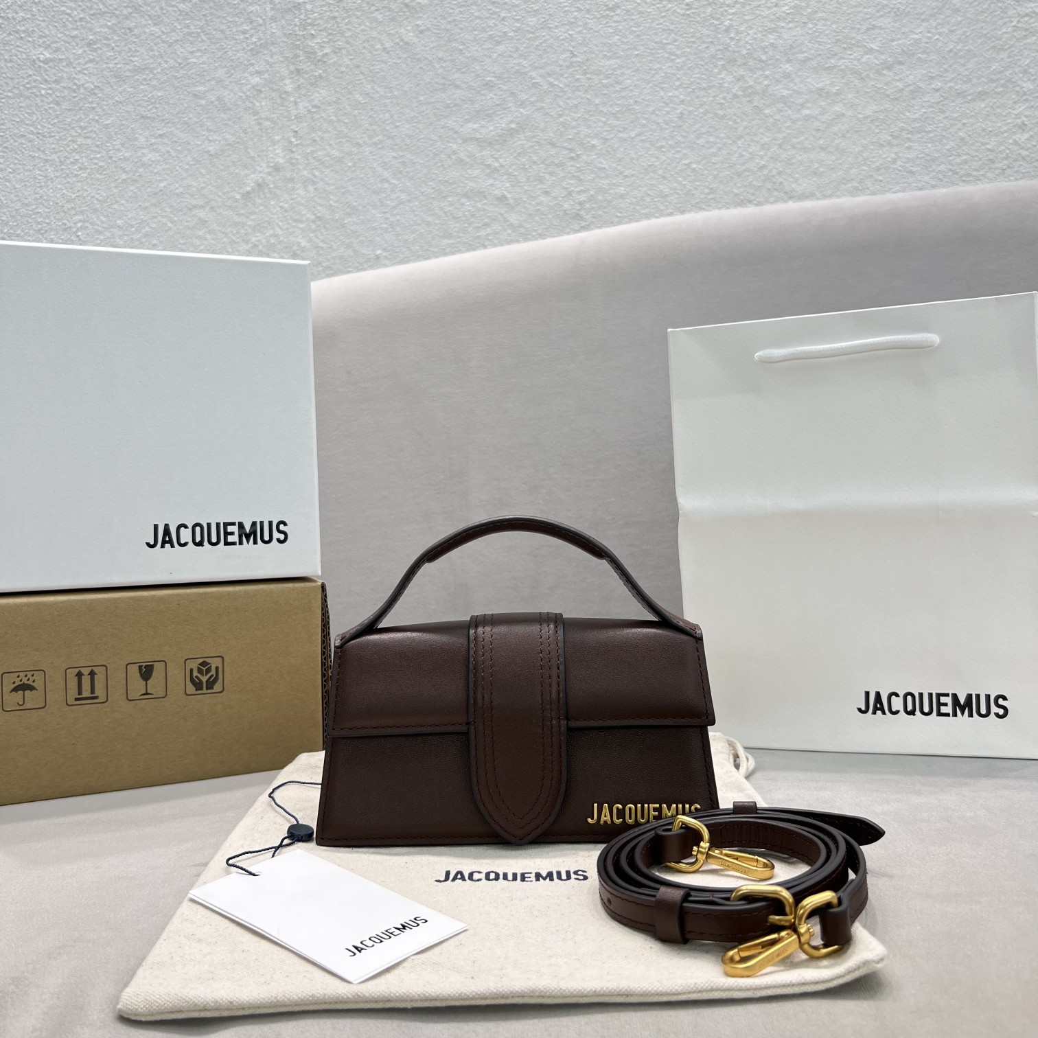 Jacquemus Small Bamnino Bag-18x6x7CM
