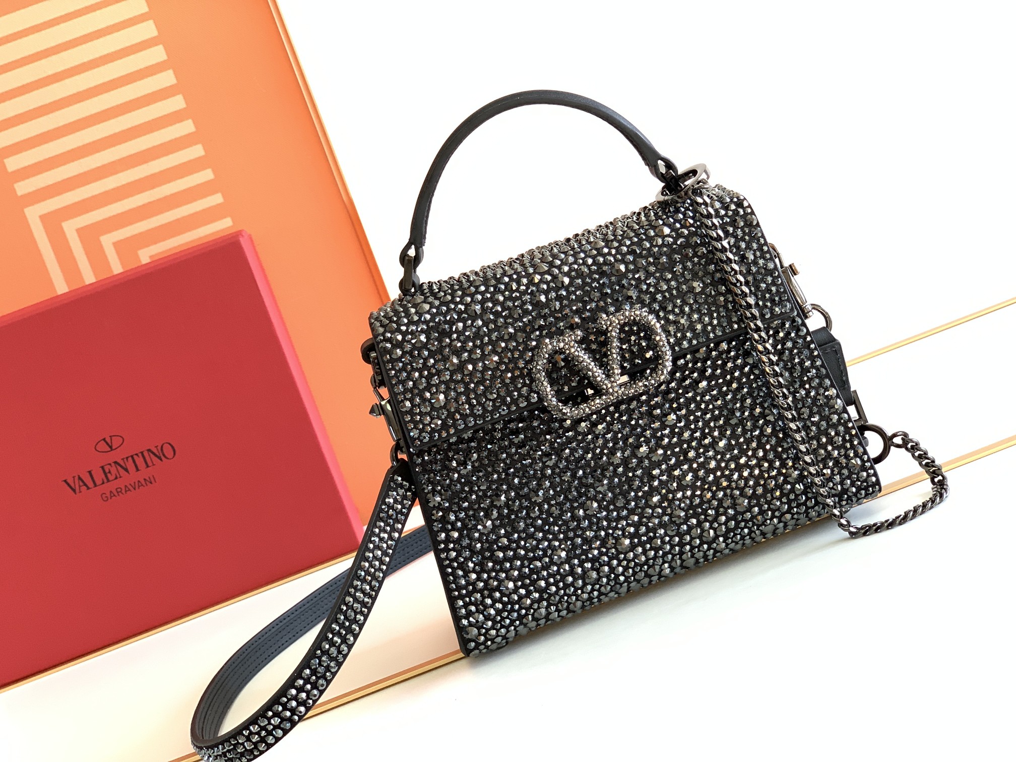 Valentino Garavani VSLING Bags-19*13*9 CM