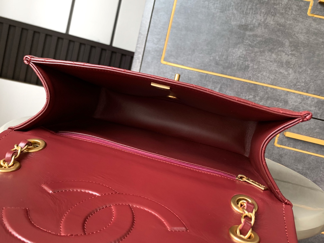 Ch@nel Flap Bag- 19‘5x 28x 7CM