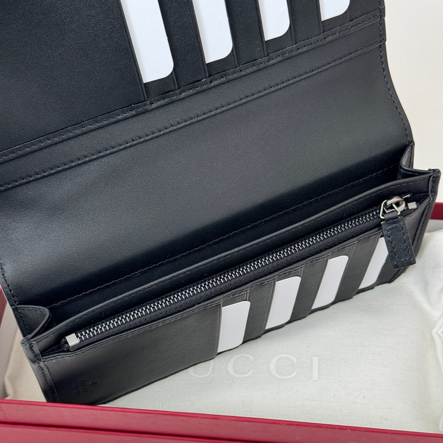 Gvc*1 gg emblem wallet-10*19*2cm