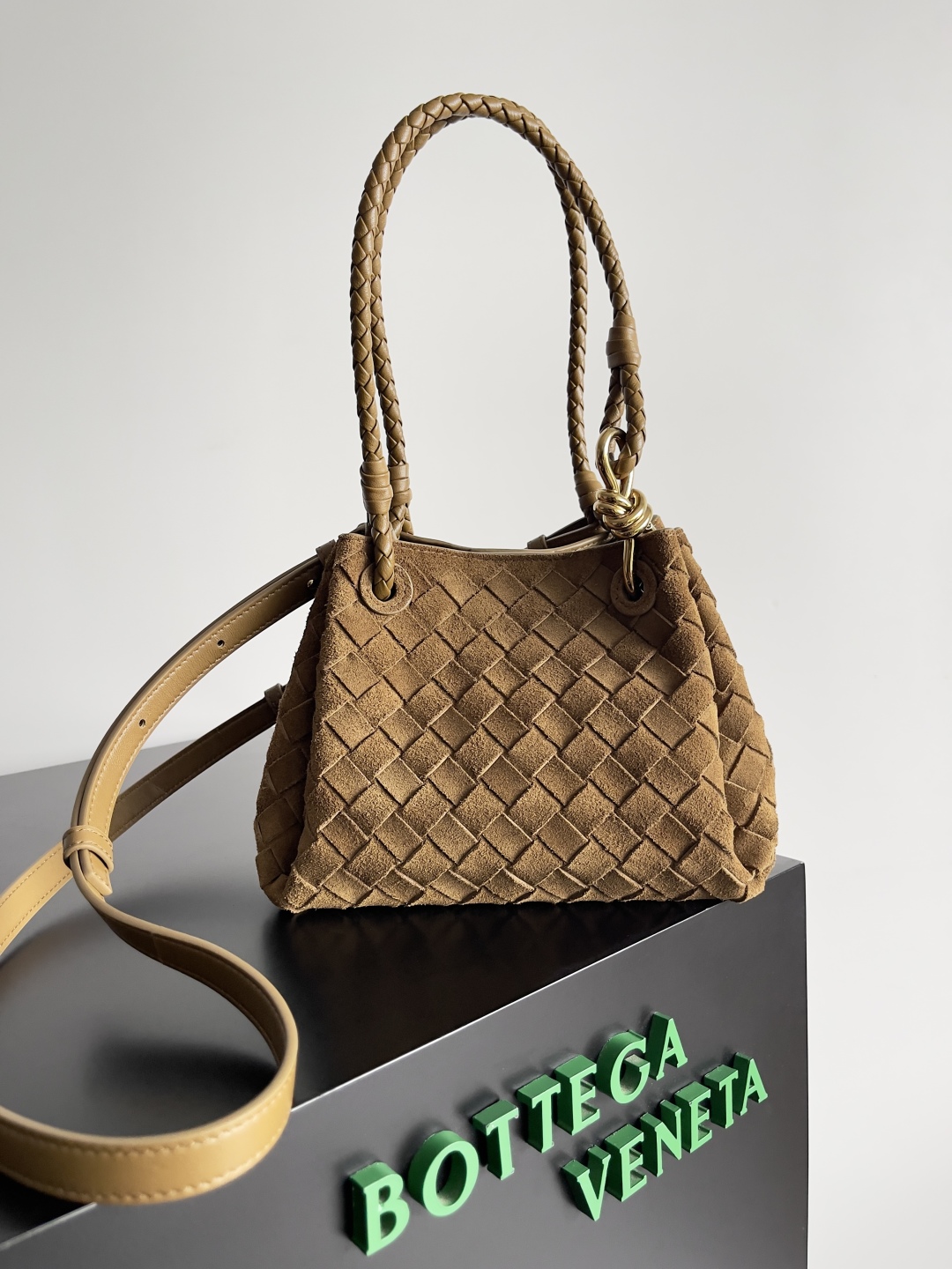 b0tt*ga Ven*ta andiamo parachute tote-21*17*16.5cm