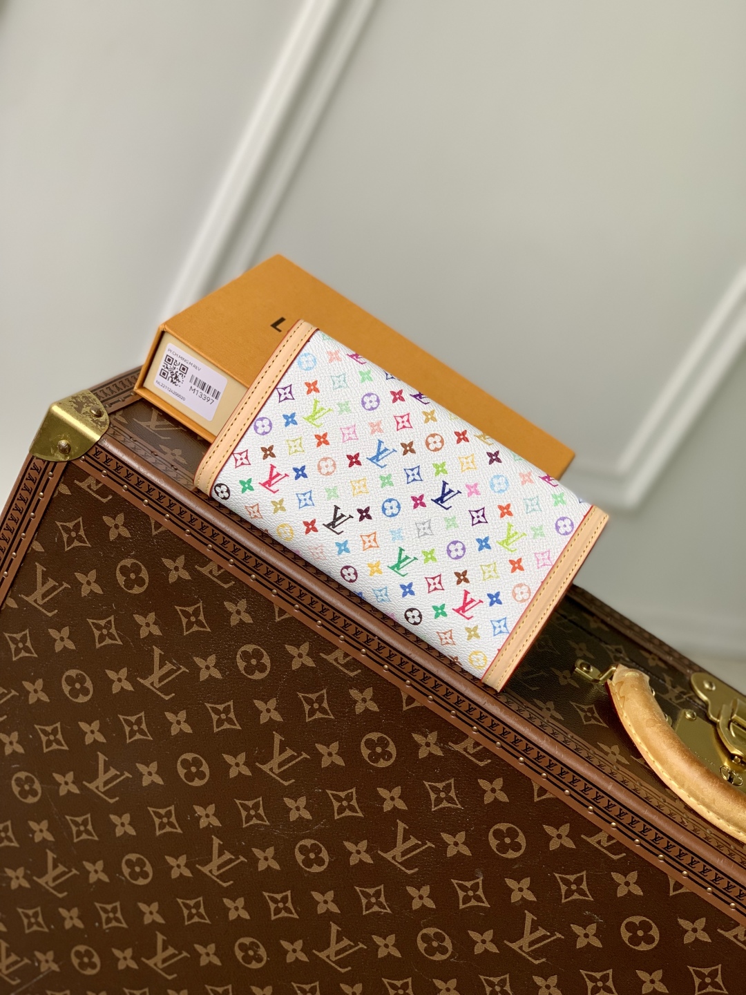 LV x TM Sarah Wallet Other Monogram Canvas-M13397-19 x 10.5 x 2.5CM