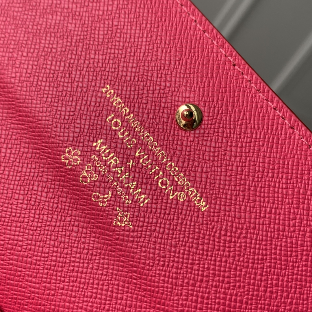 LV x TM Sarah Wallet Other Monogram Canvas-M13397-19 x 10.5 x 2.5CM