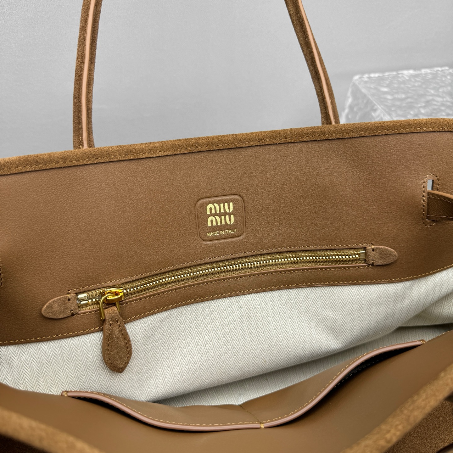 M1um1u nappa bag-44.5*24cm