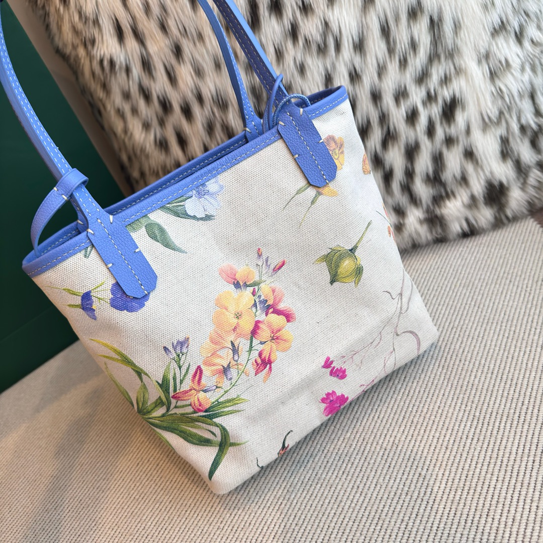 G09ard fuchsia pink reversible st. l0vis tote bag-20.5x9x20cm