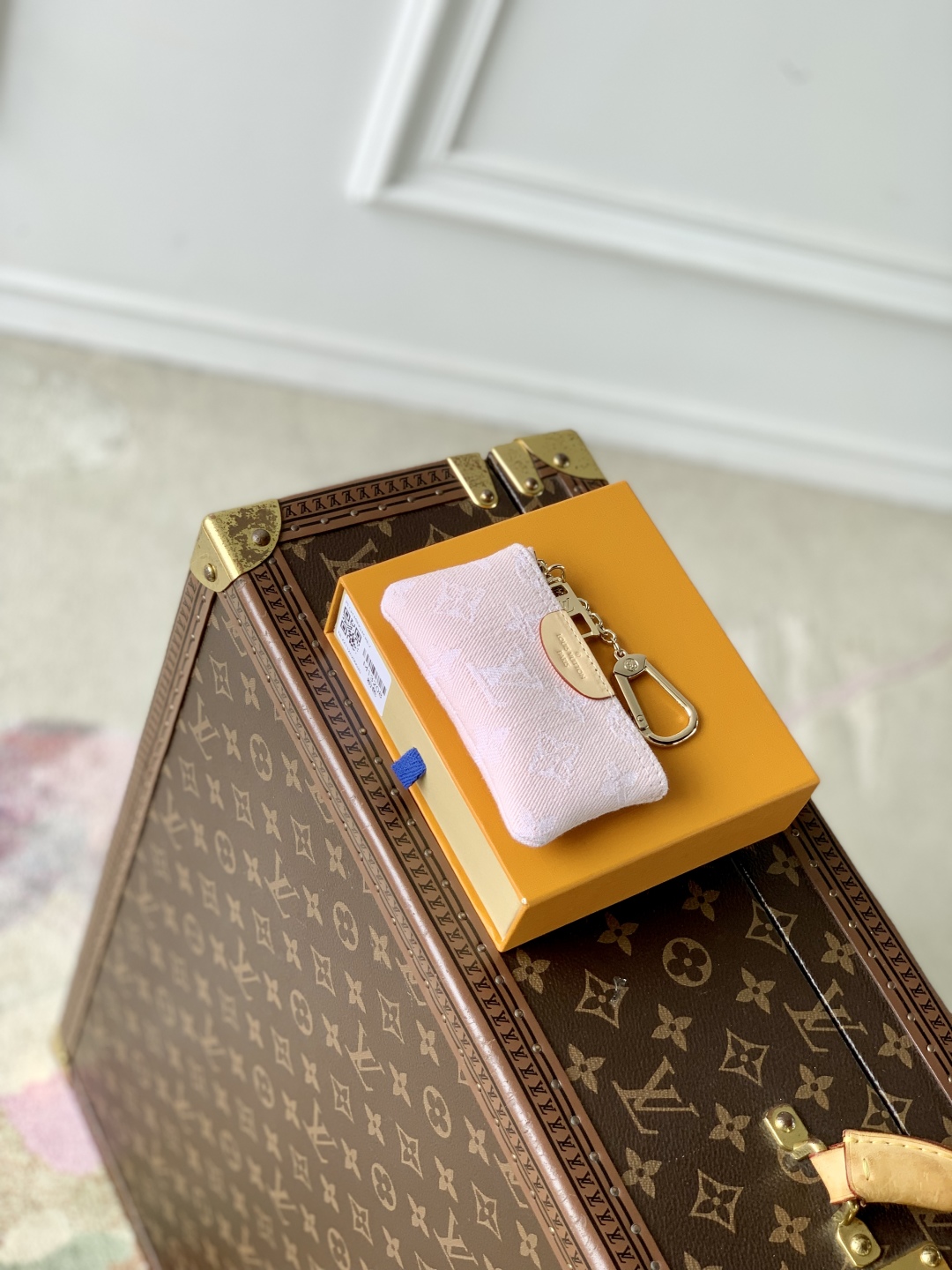 l0vis Vvtt0n monogram denimwallet - 12 x 7 x 1.5cm