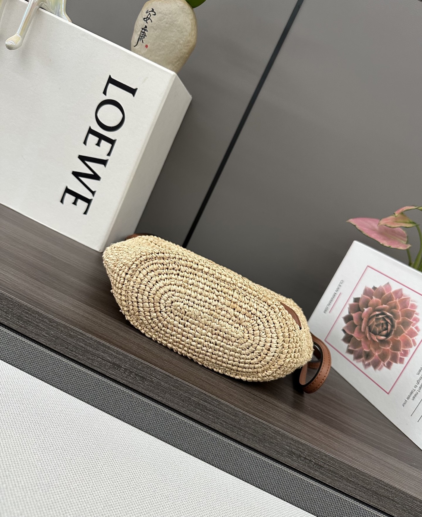 Lowee Basket Slit Pochette Bag-27*17*9CMCM