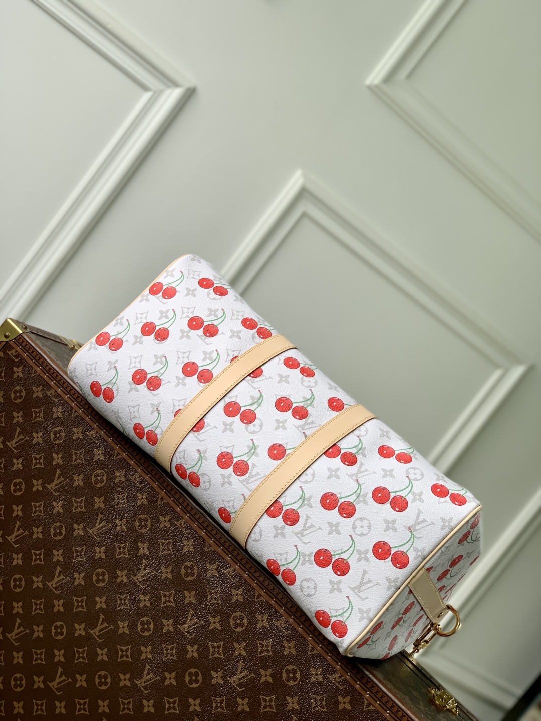 l0vis Vvtt0n x takashi murakami bandoulière 45-m13764-45 × 27 × 20cm