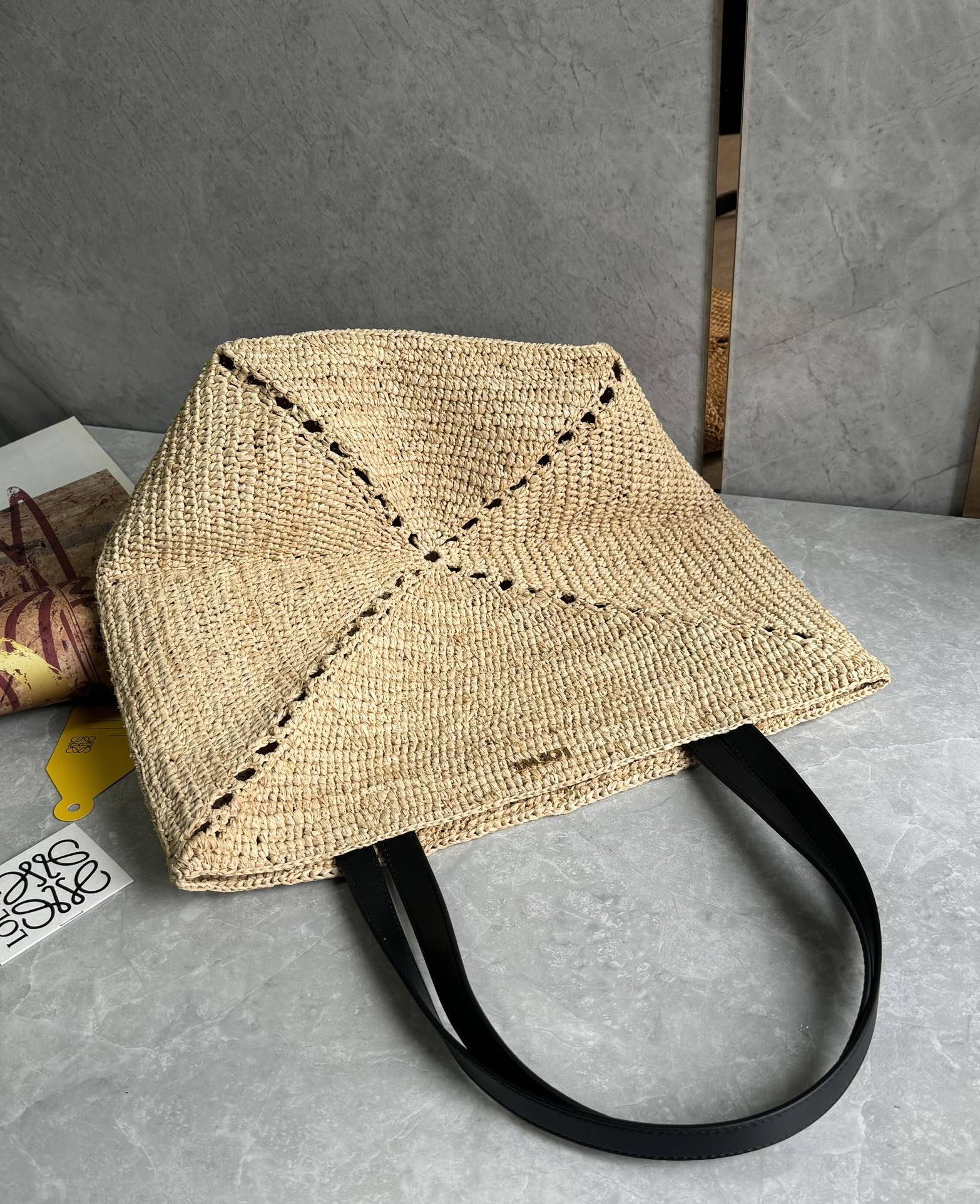 Puzzle Fold Tote Bag -31*24.5*15CＭ