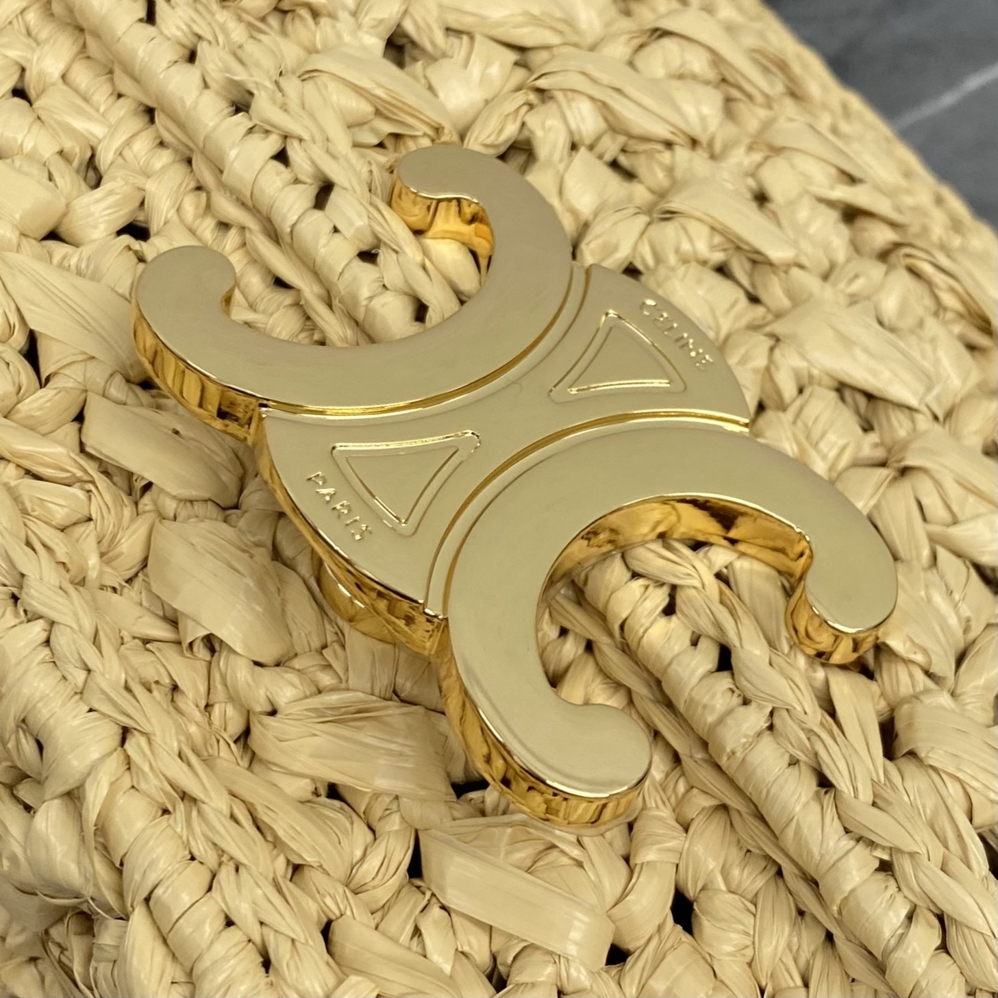 Ceili Teen Lola in Raffia Effect Textile-20x11.5x5CM