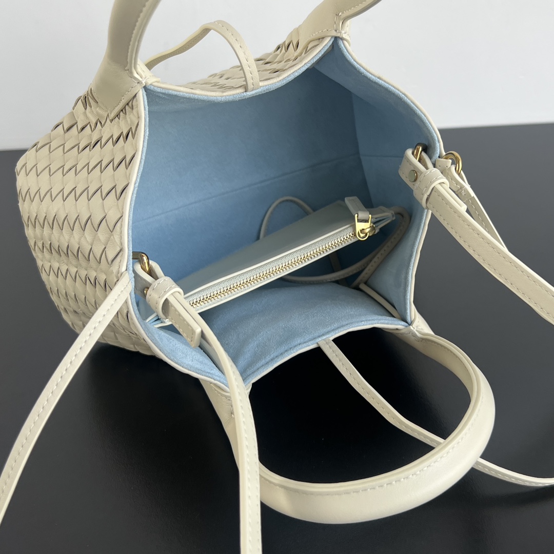 b0tt*ga Ven*ta burgundy pinacoteca reversible tote -24*15*12cm