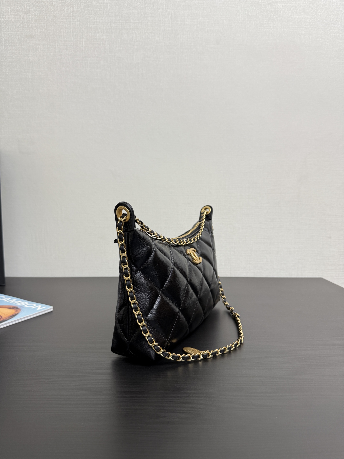 Ch@nel 2025SS Hobo Bag-25*15*5.5CM