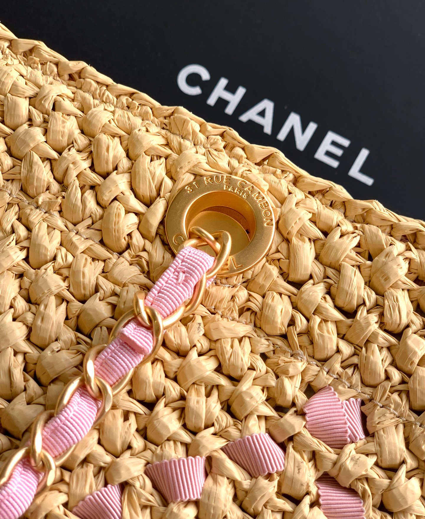 Ch@nel Shopping Bag-32×23×14&41×27×15CM