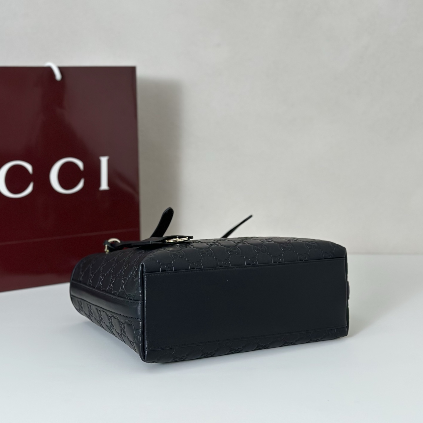 Guc-ci GG Emblem Tote Bag-25*20*10CM