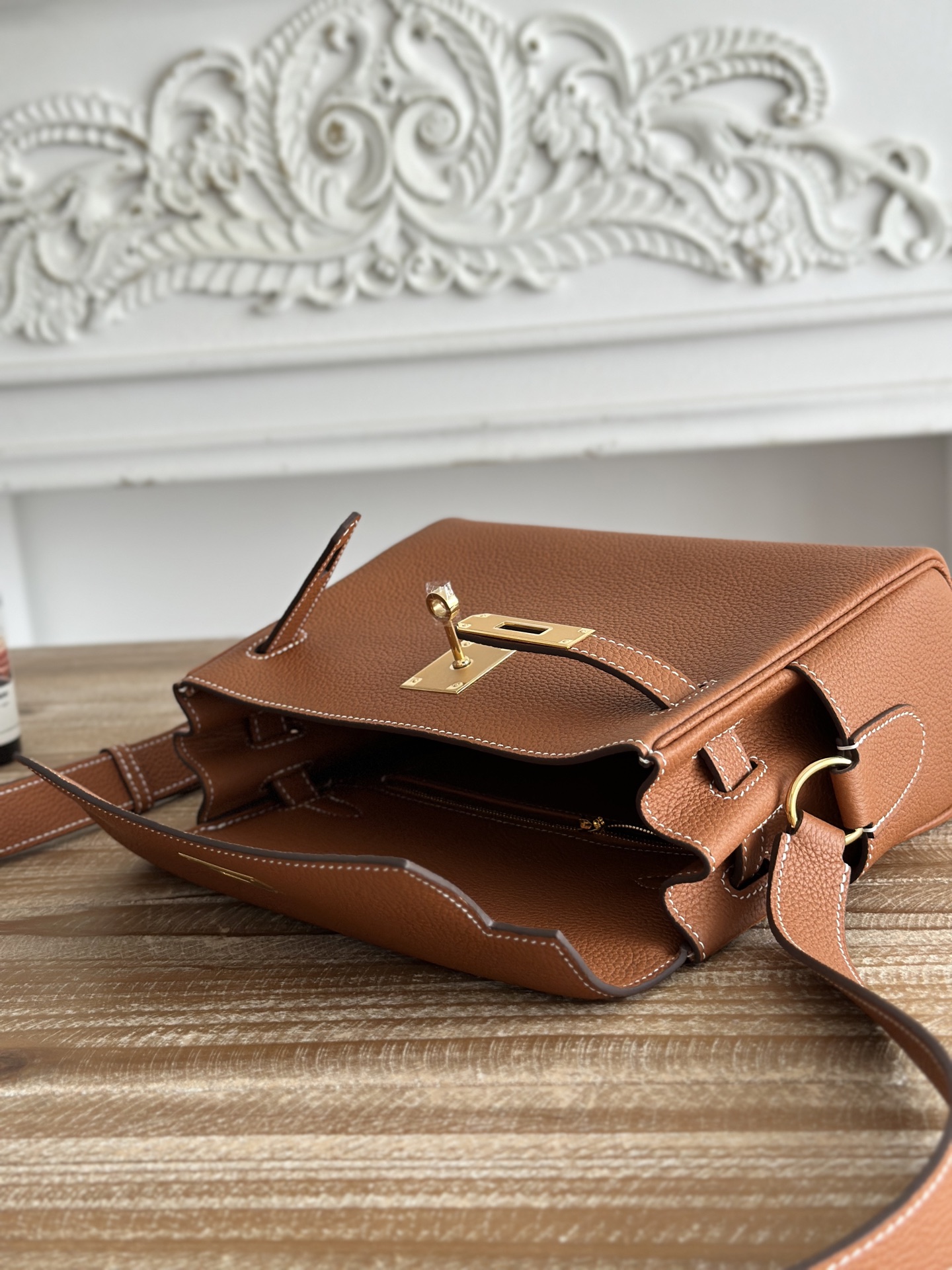 H**me5 kelly messenger bag-togo-25cm