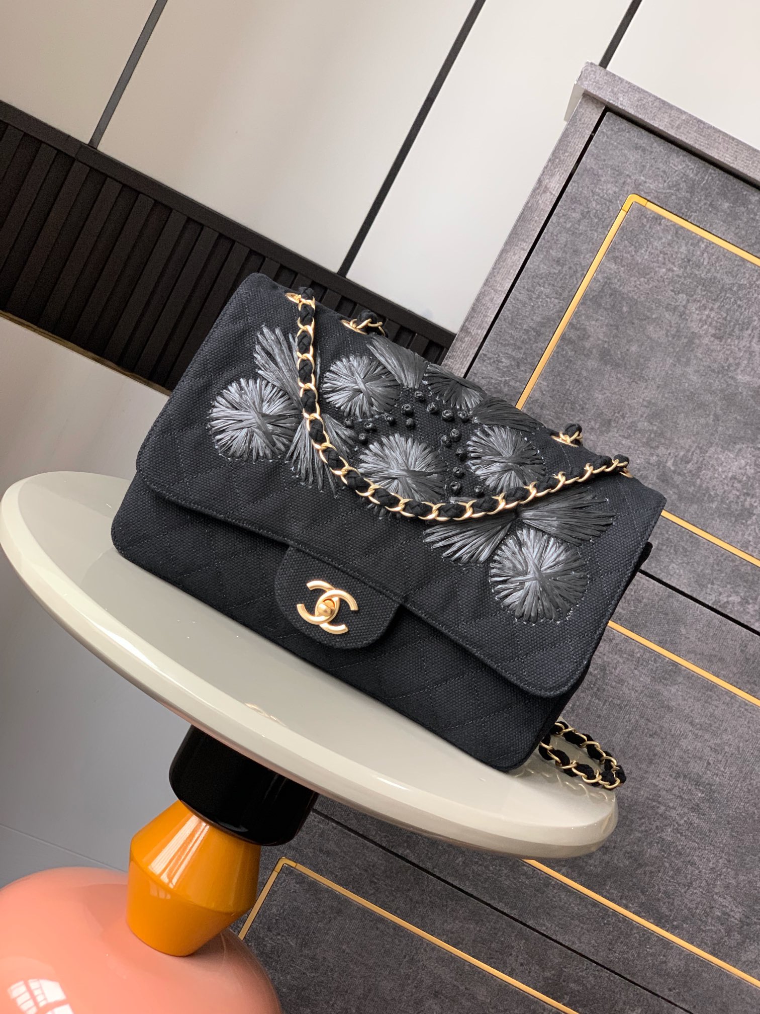 Ch@nel Vintage Flap Bag-26cm
