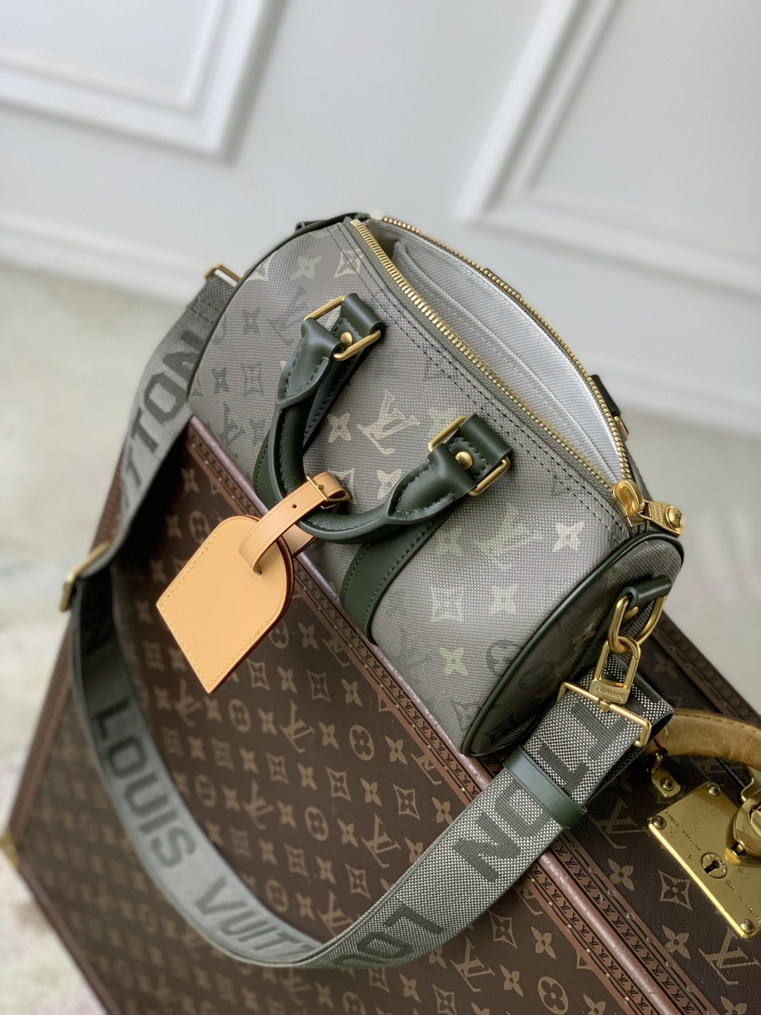 Lv Keepall Bandoulière 25-15*11*25CM