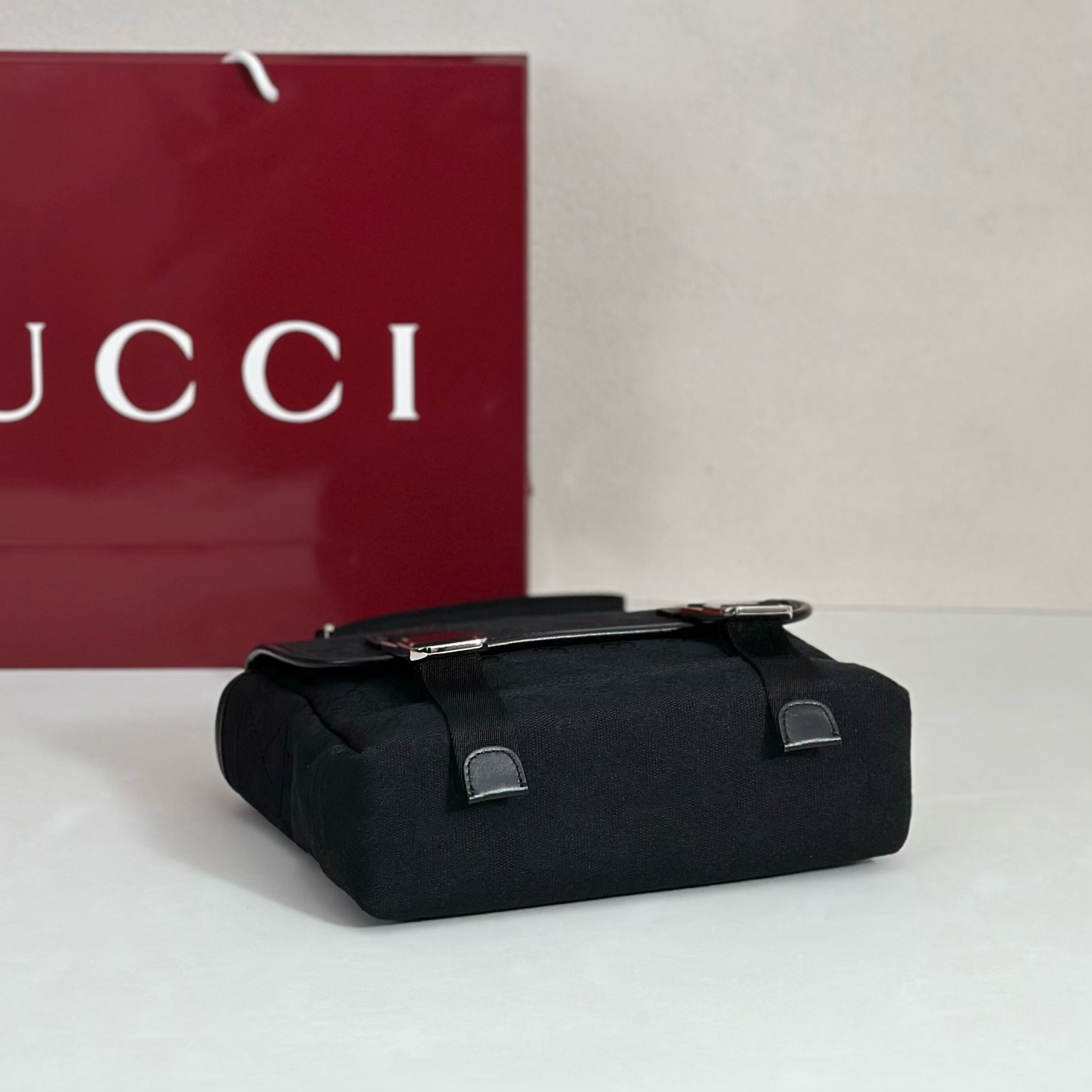 Guc*ci GG Small Crossbody bBg GG Canvas-25*20*8.5CM