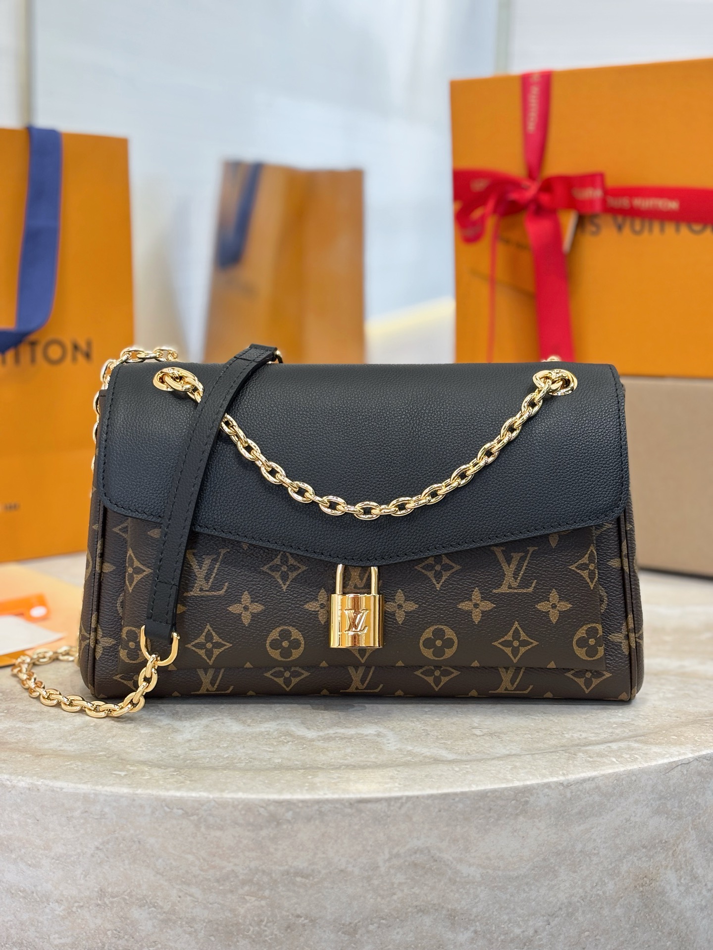 LV Saint Germain PM Monogram Canvas - Handbags M27065-30.5x21x12.5CM