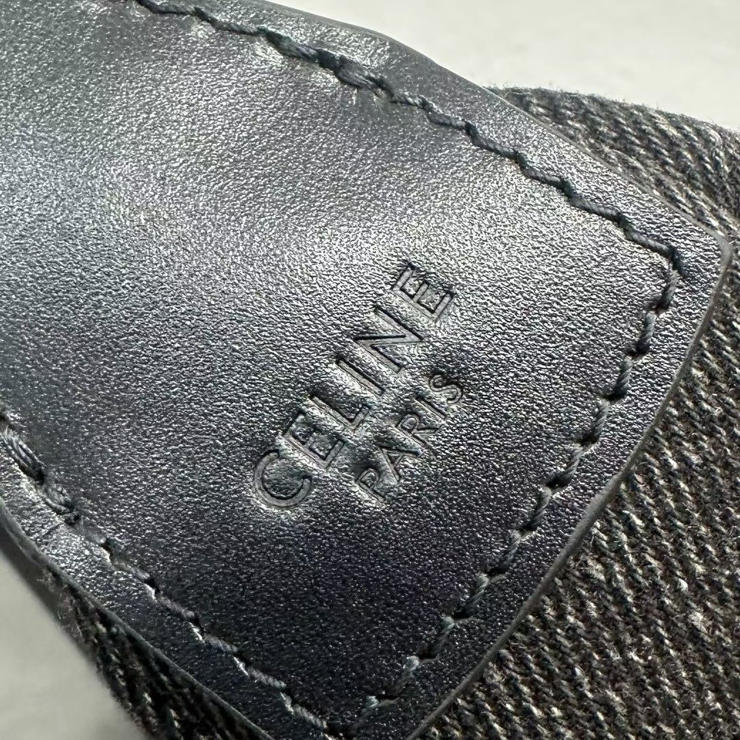 Ce*line Teen Ce1i*e Lulu IN DENIM-22x15x5CM